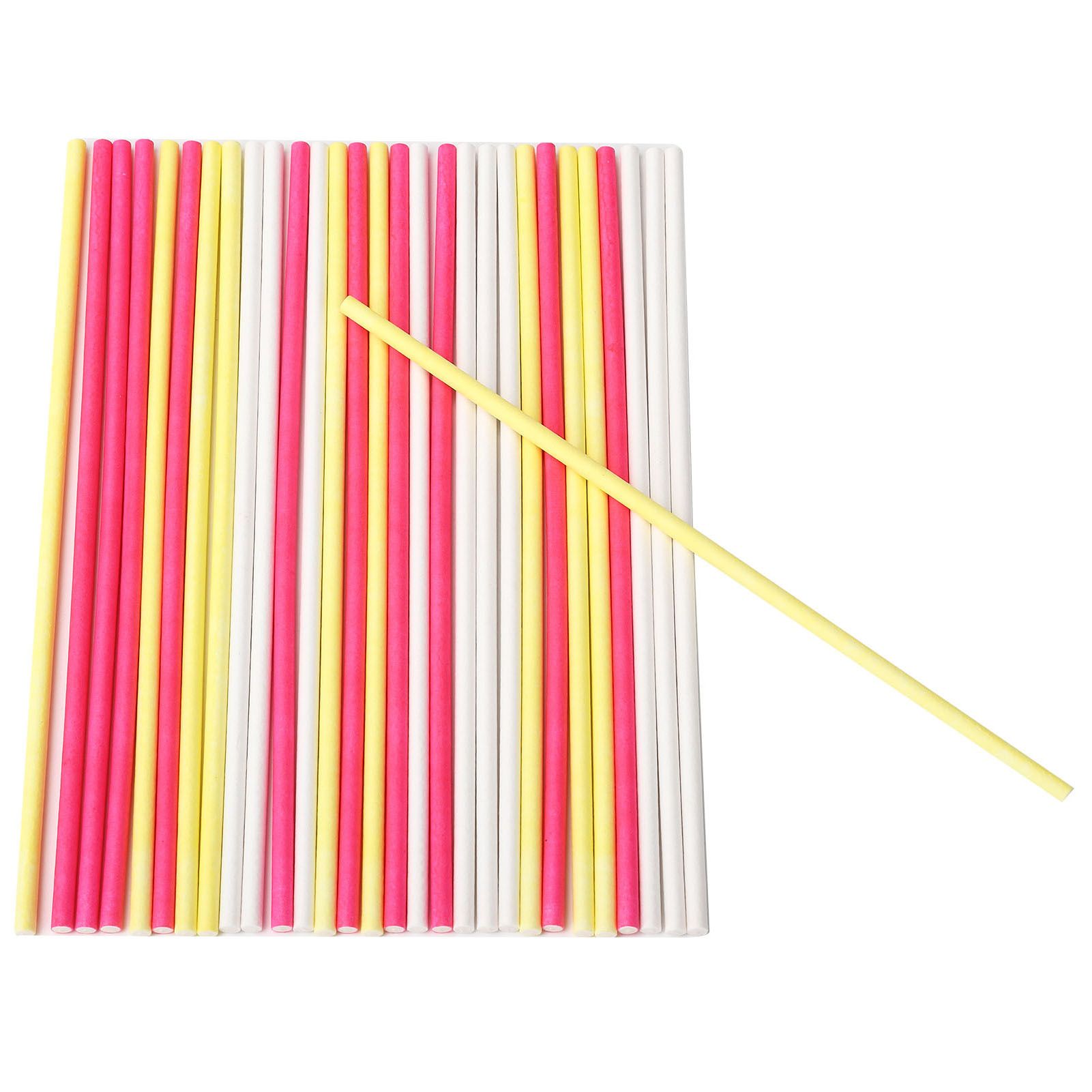 Lollipop Sticks Food Grade Paper Candy Cake Chocolates Stick DIY Baking view 10