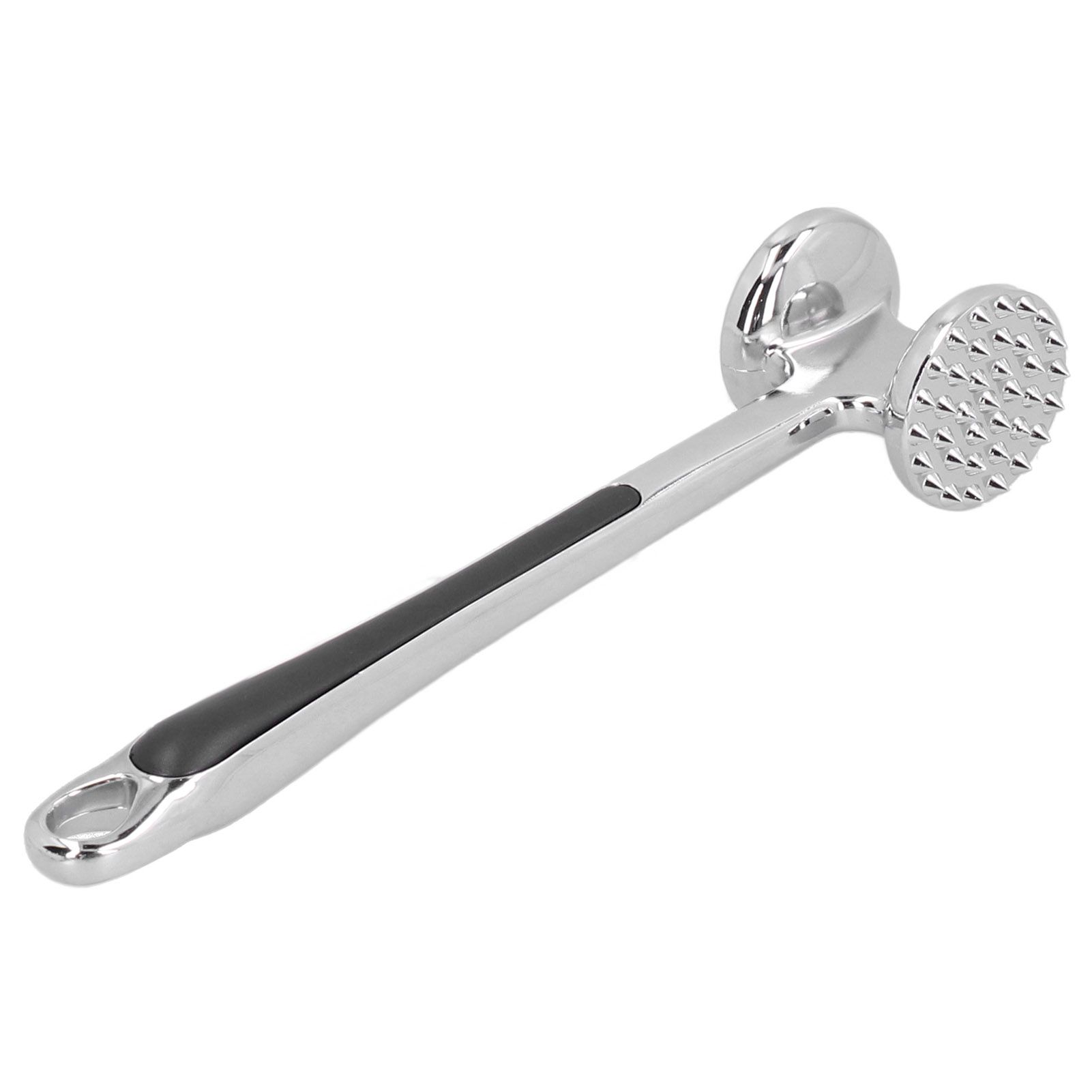 Meat Hammer Zinc Alloy DualSided Steak Tenderizer Meat Tenderizing Tool for view 6