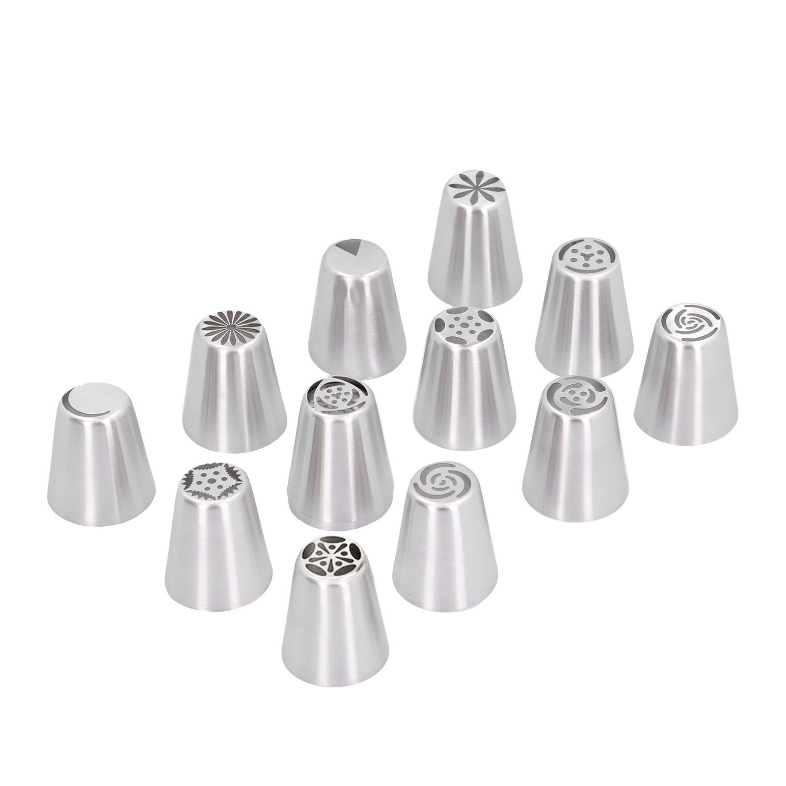 14PCS/Set Icing Piping Nozzles Pastry Tips Bag Set for Cake Decorating view 3