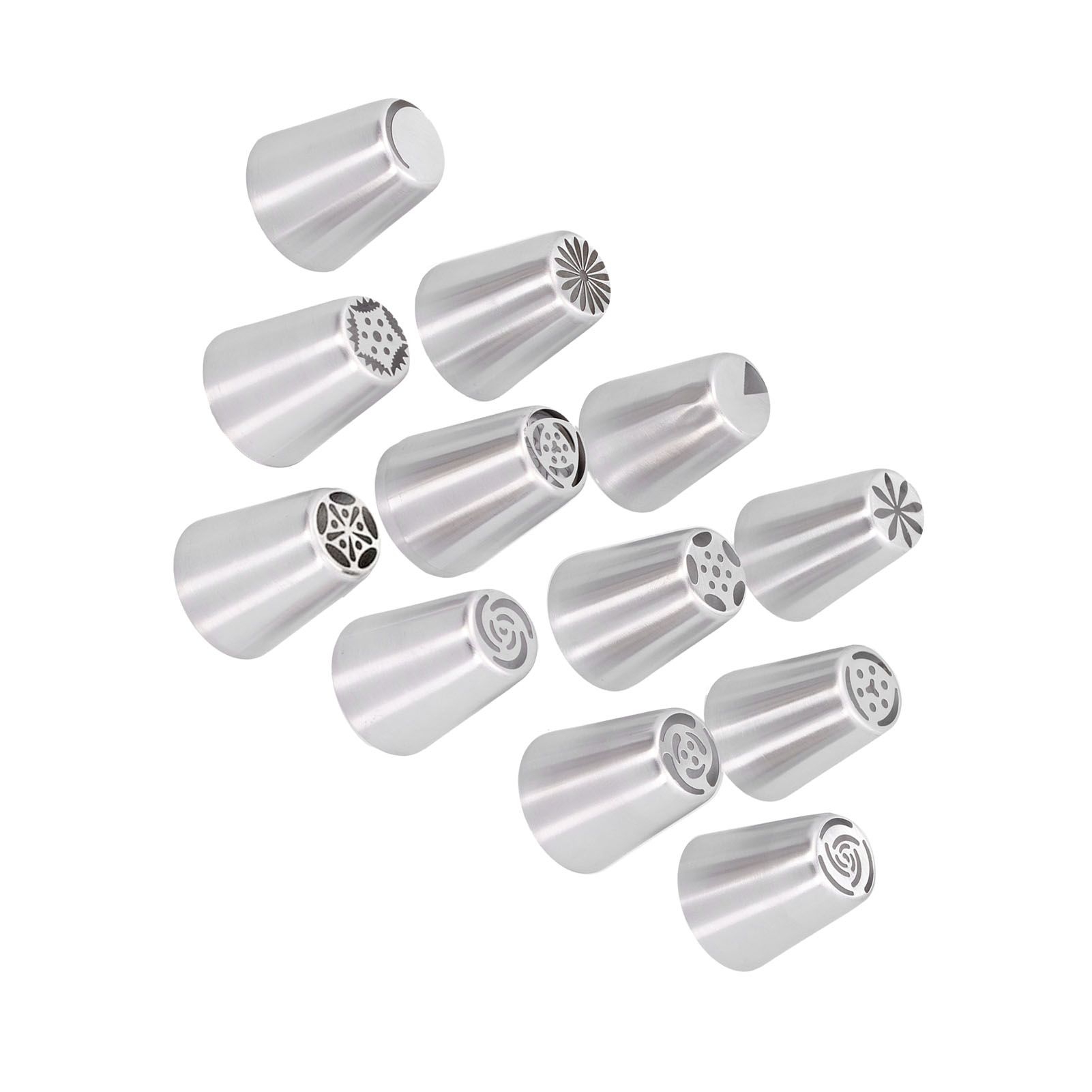 14PCS/Set Icing Piping Nozzles Pastry Tips Bag Set for Cake Decorating view 10