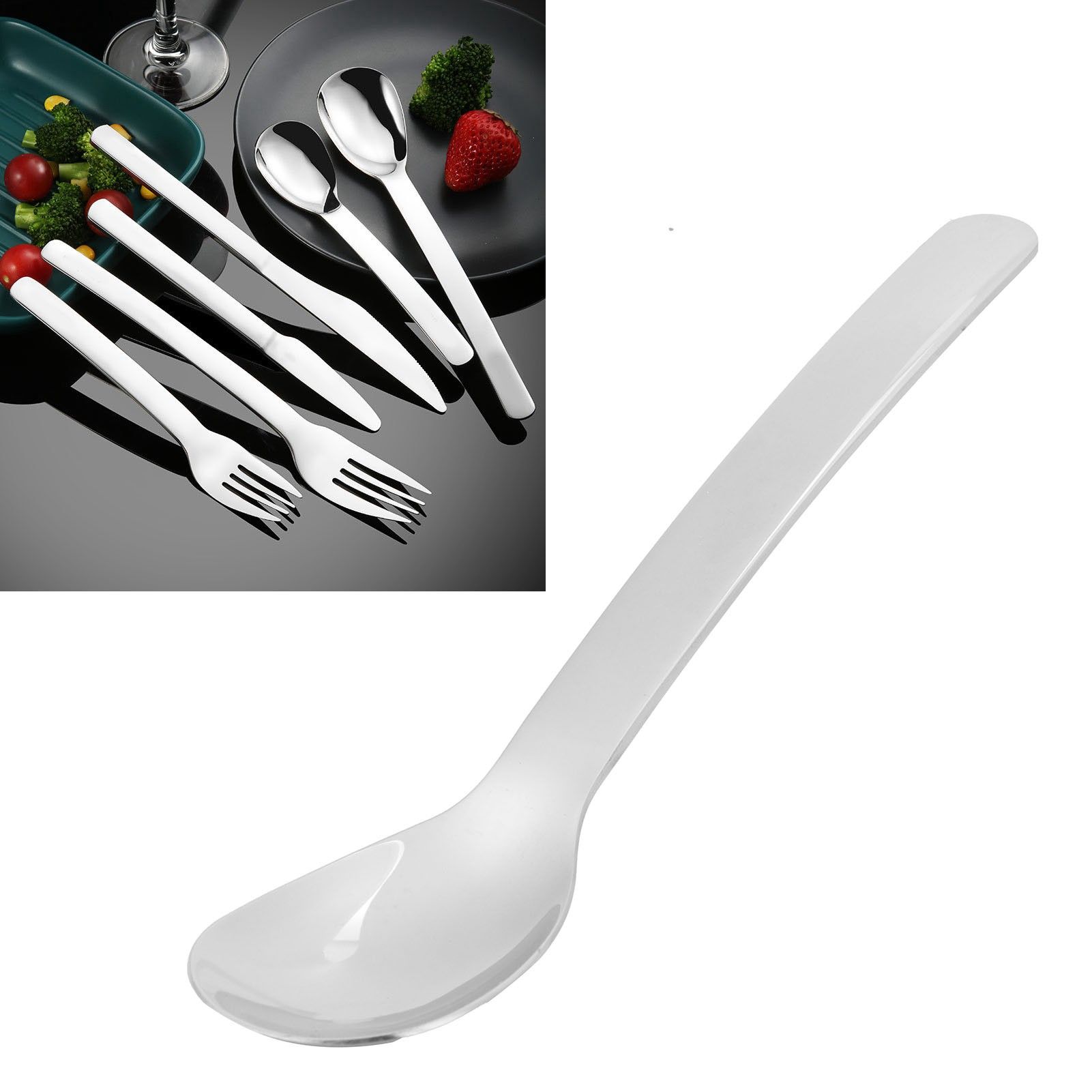 304 Stainless Steel Kitchen Tableware Steak Utensil Children's Cutlery for view 11