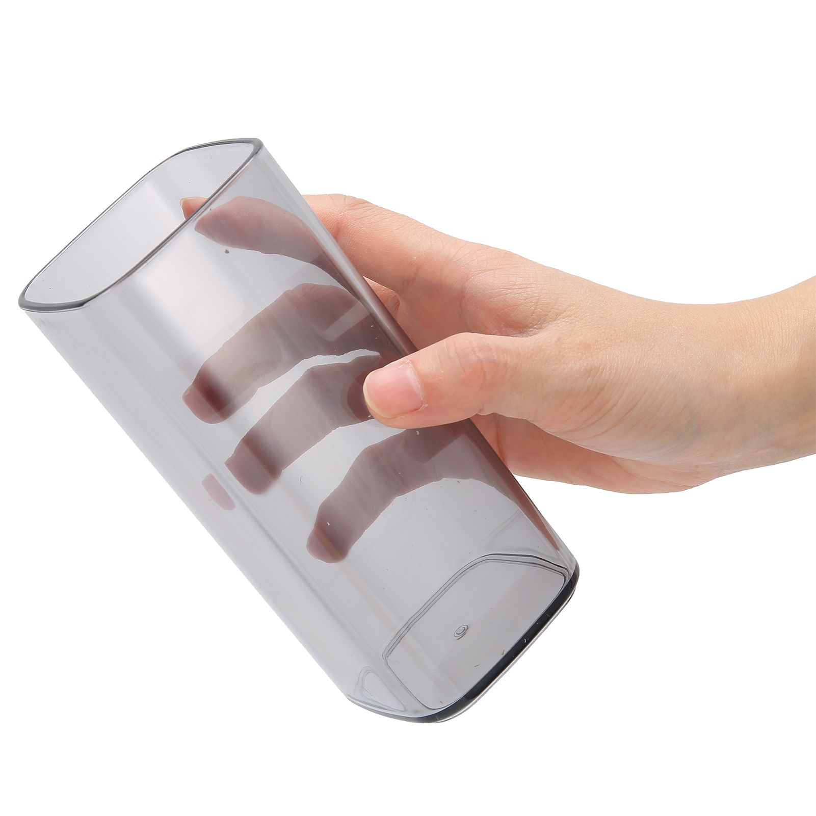 400ml Square Acrylic Cup Reusable Modern Tea Milk Juice Coffee Mug for Home view 10