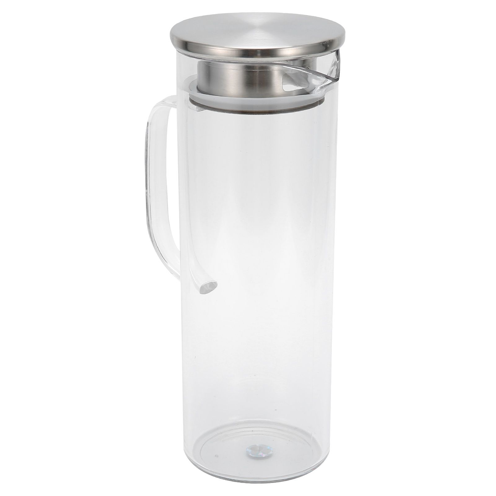 1100ML Cold Water Bottle Transparent Cold Water Pitcher Juice Jug with Lid for view 6