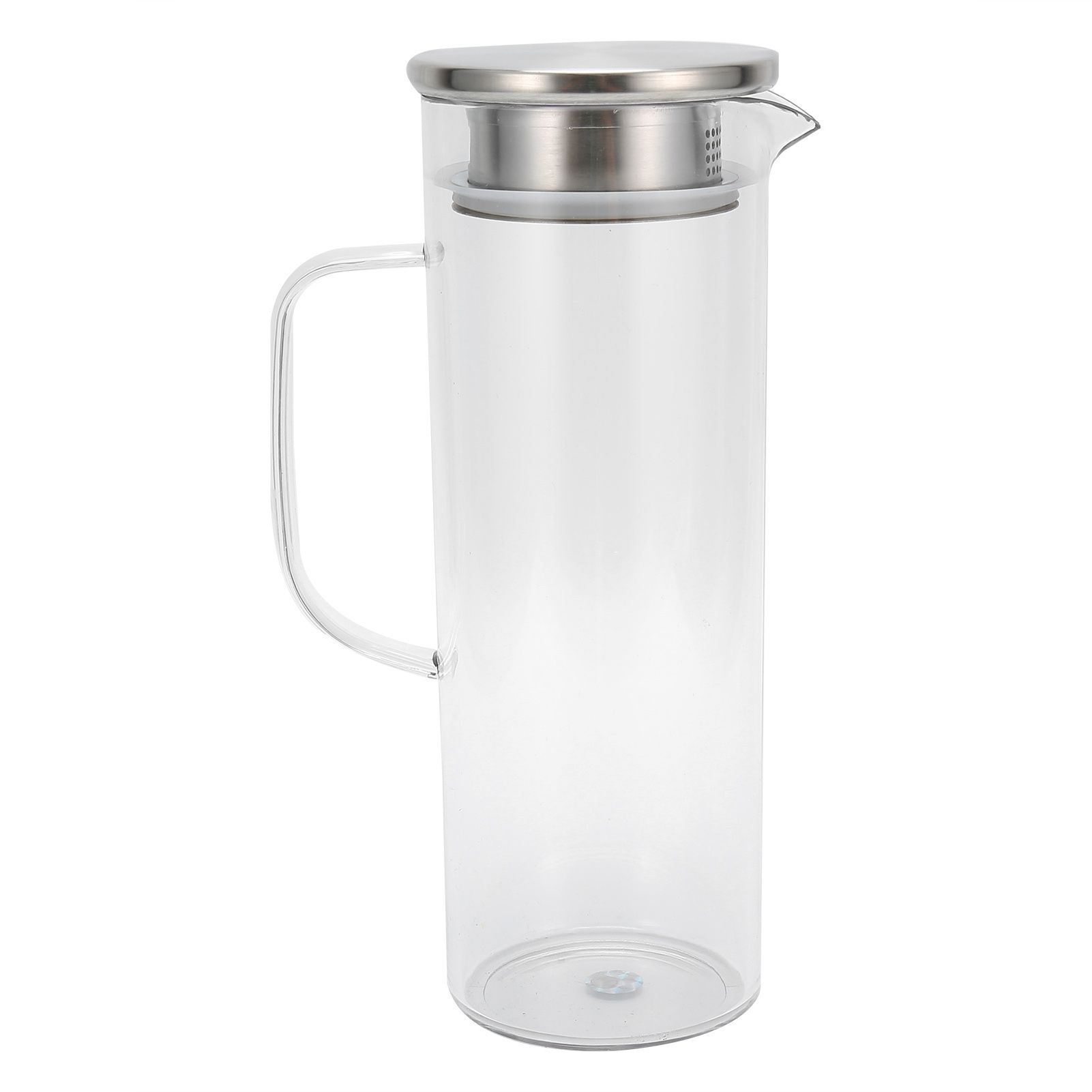 1100ML Cold Water Bottle Transparent Cold Water Pitcher Juice Jug with Lid for view 9
