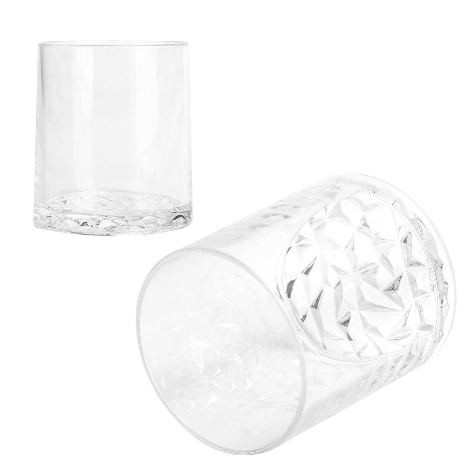 Round Wine Cup with Diamond Shape Bottom Reusable Tea Juice Milk Mug for Home view 6