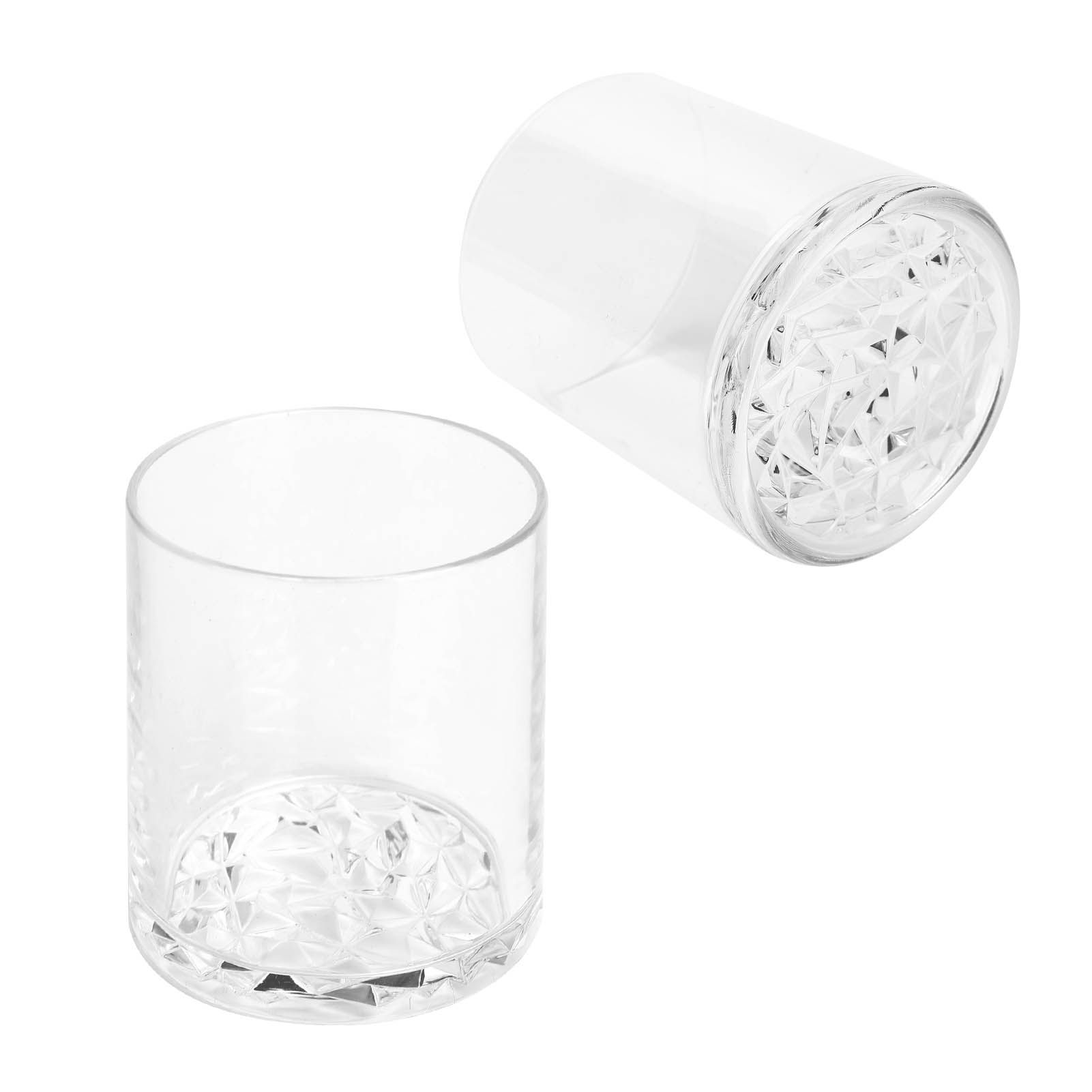 Round Wine Cup with Diamond Shape Bottom Reusable Tea Juice Milk Mug for Home view 7