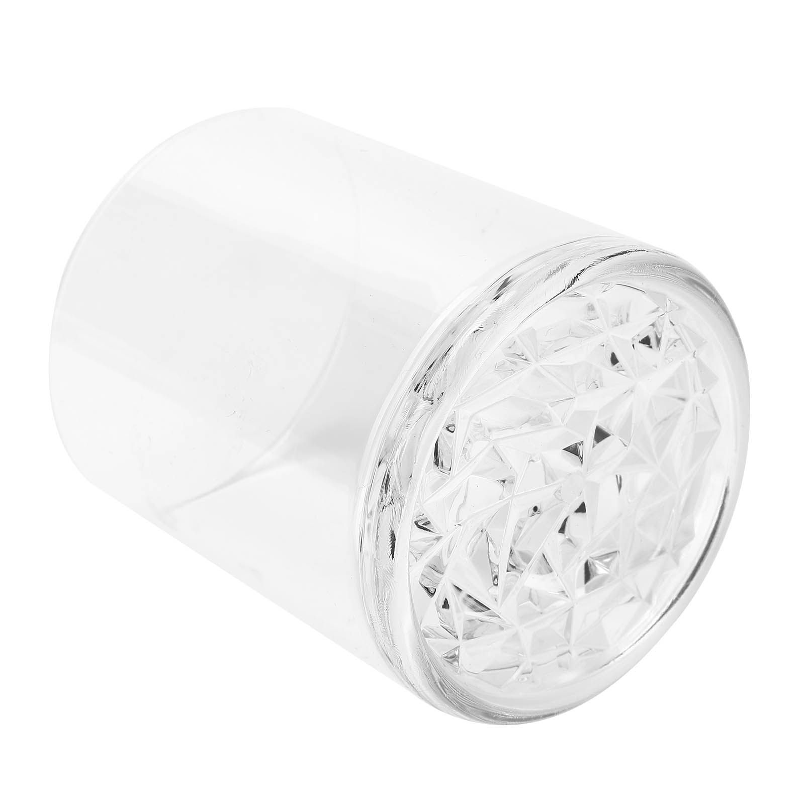 Round Wine Cup with Diamond Shape Bottom Reusable Tea Juice Milk Mug for Home view 9