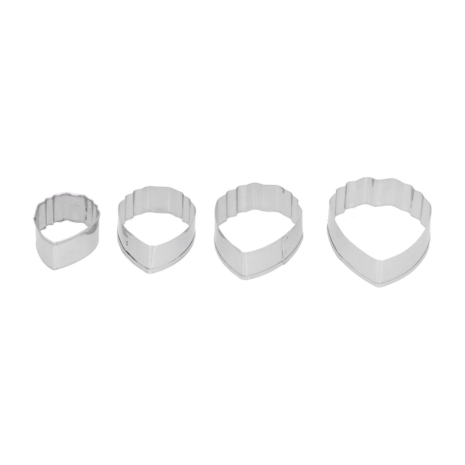 4Pcs Peony Flower Cutter DIY Fondant Cake Biscuits Cookies Maker Mold Baking view 3