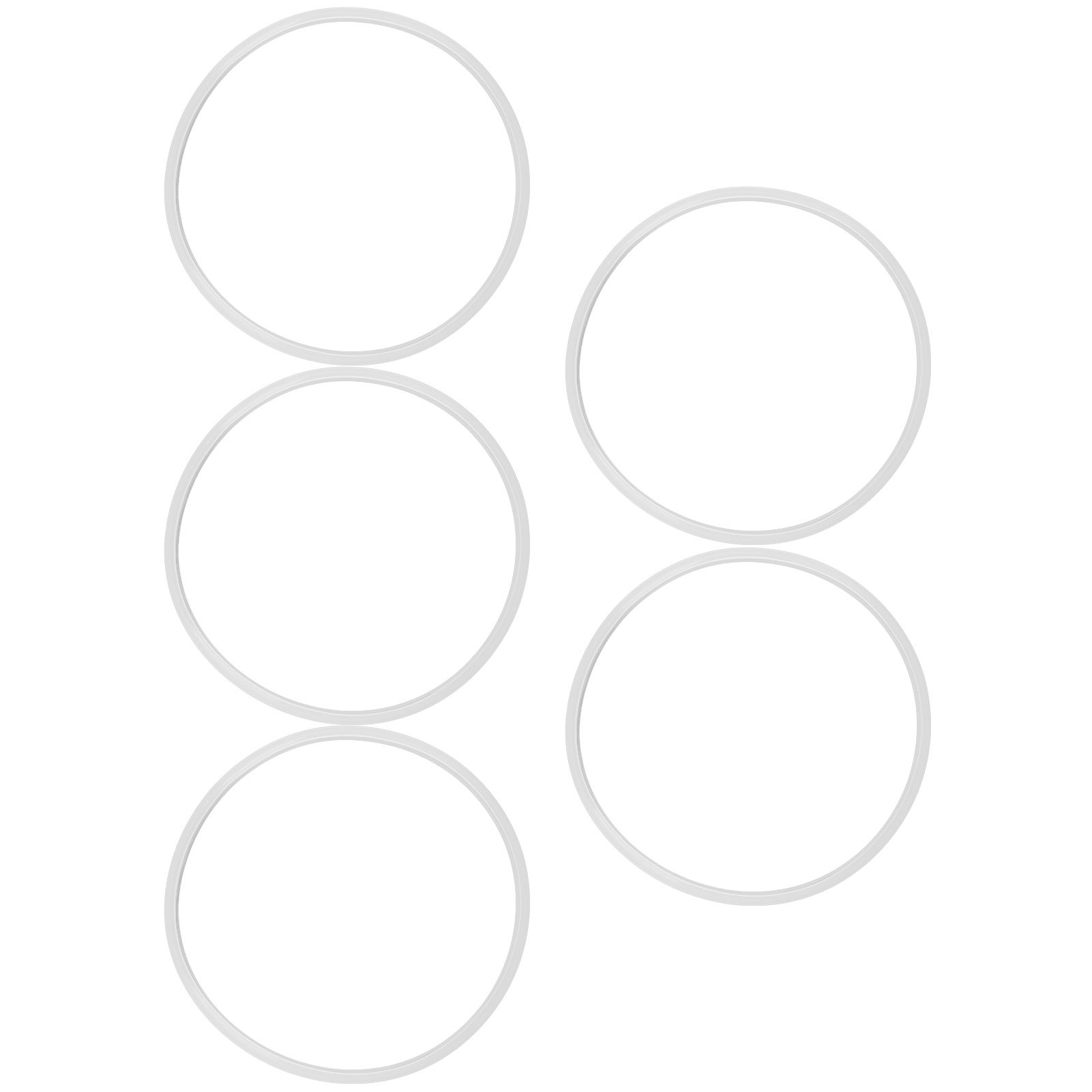 5PCS Silicone Gasket Sealing Ring Replacement for Home Pressure Cooker Kitchen — image 1