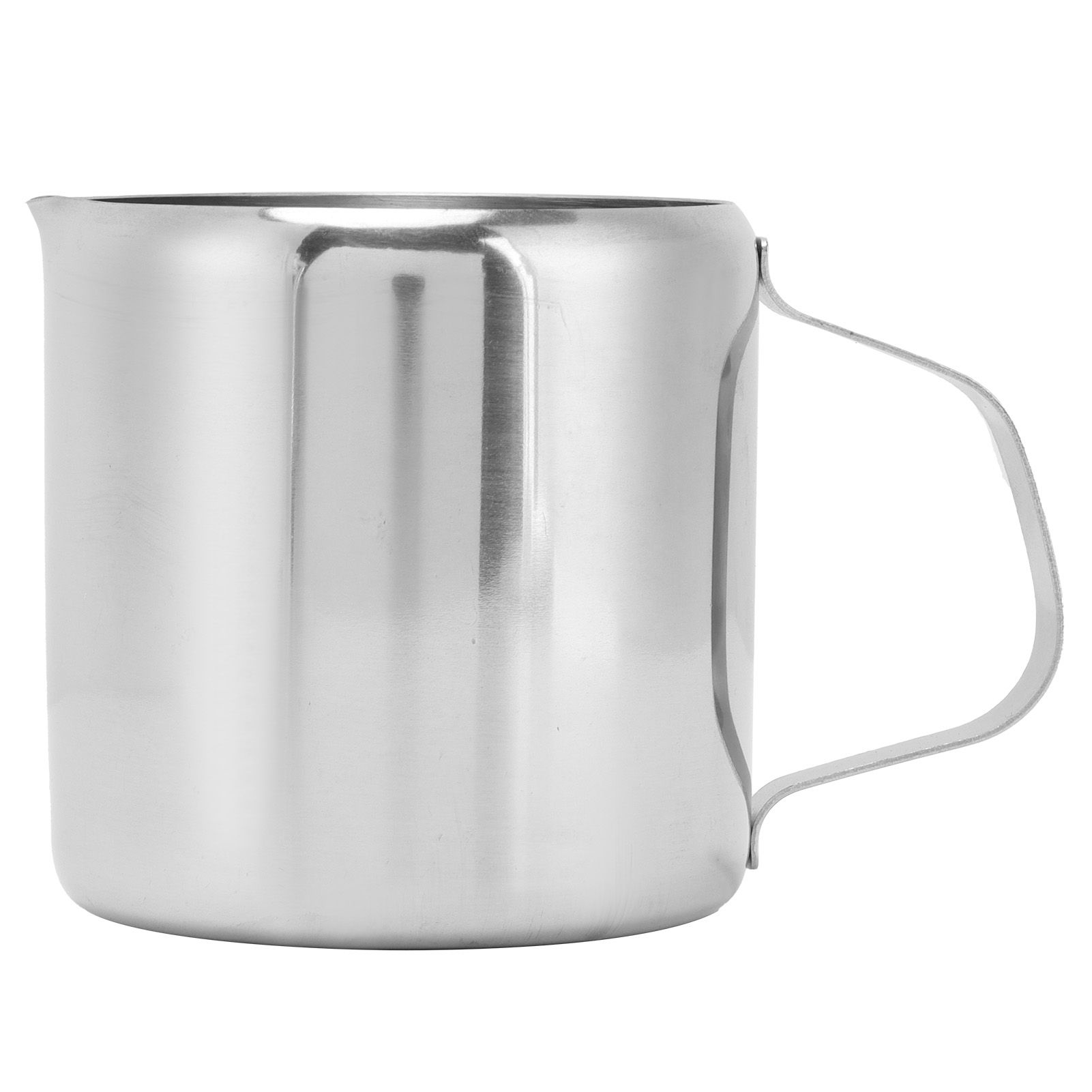 Milk Frothing Pitcher 304 Stainless Steel Straight Body 150ml Food Grade