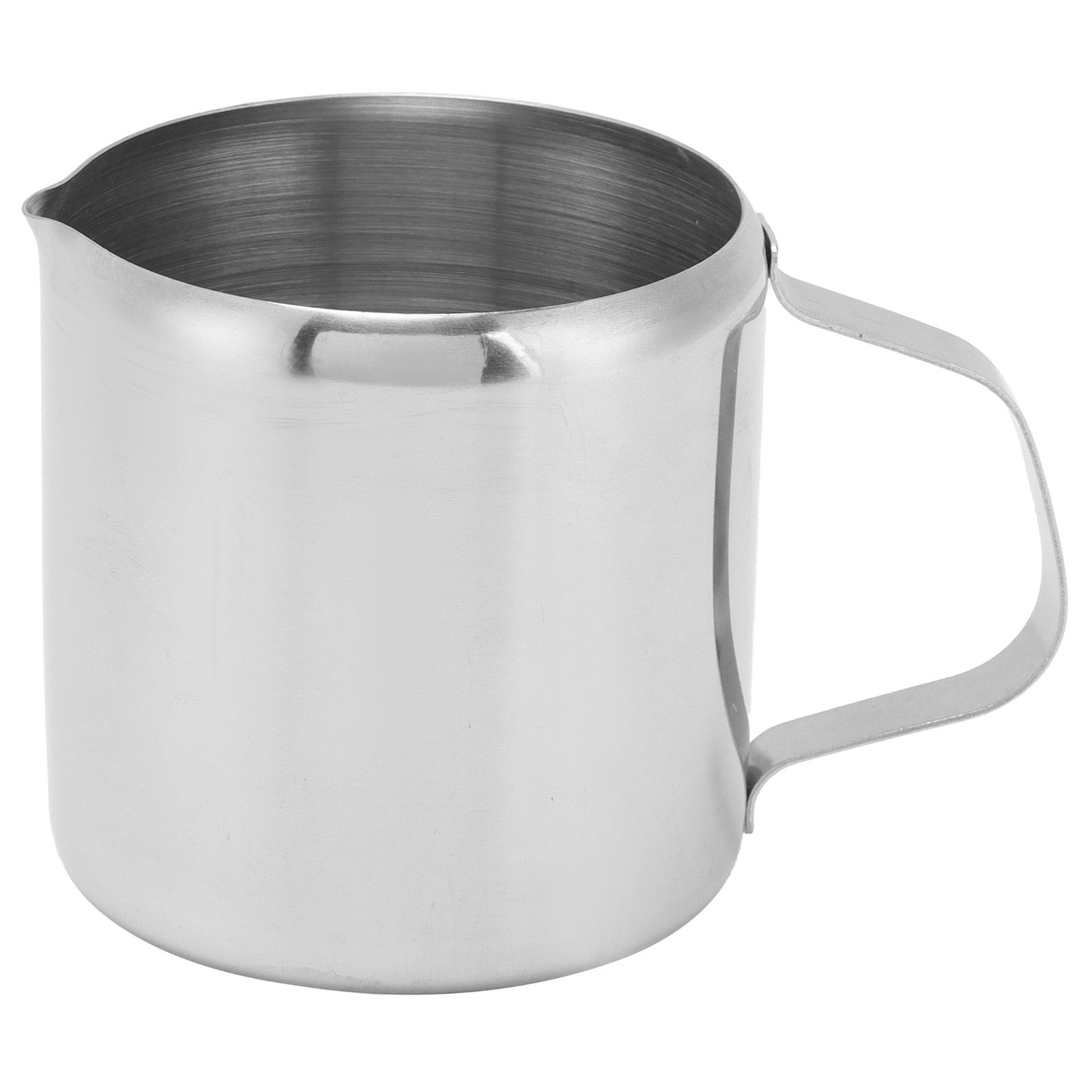 Milk Frothing Pitcher 304 Stainless Steel Straight Body 150ml Food Grade view 2