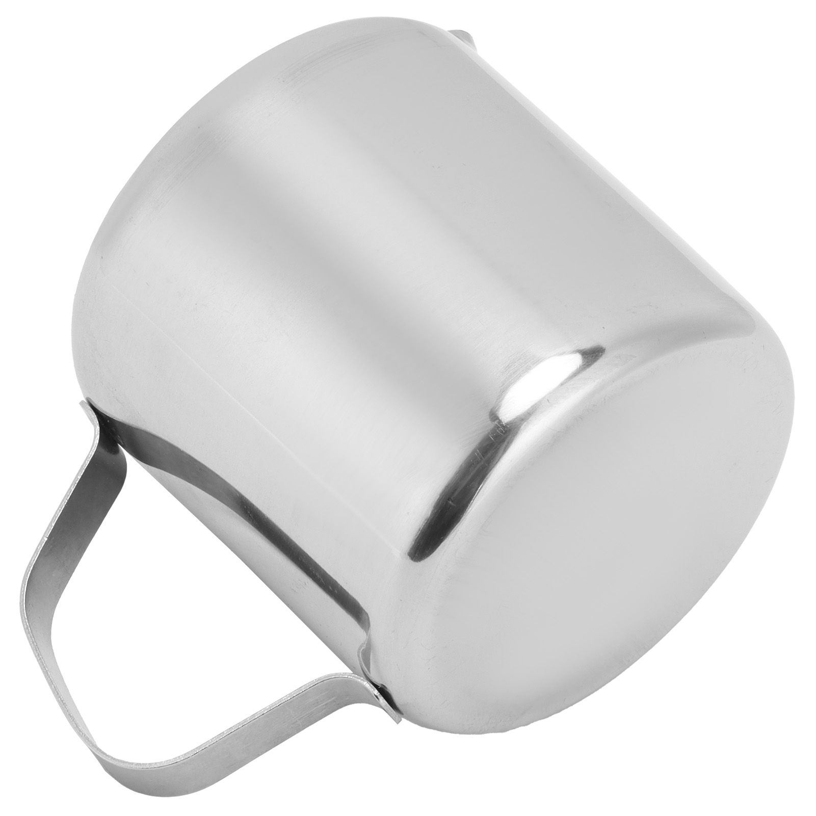 Milk Frothing Pitcher 304 Stainless Steel Straight Body 150ml Food Grade view 4