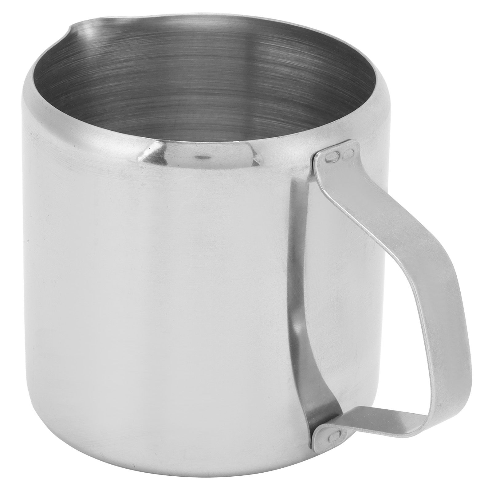 Milk Frothing Pitcher 304 Stainless Steel Straight Body 150ml Food Grade view 8