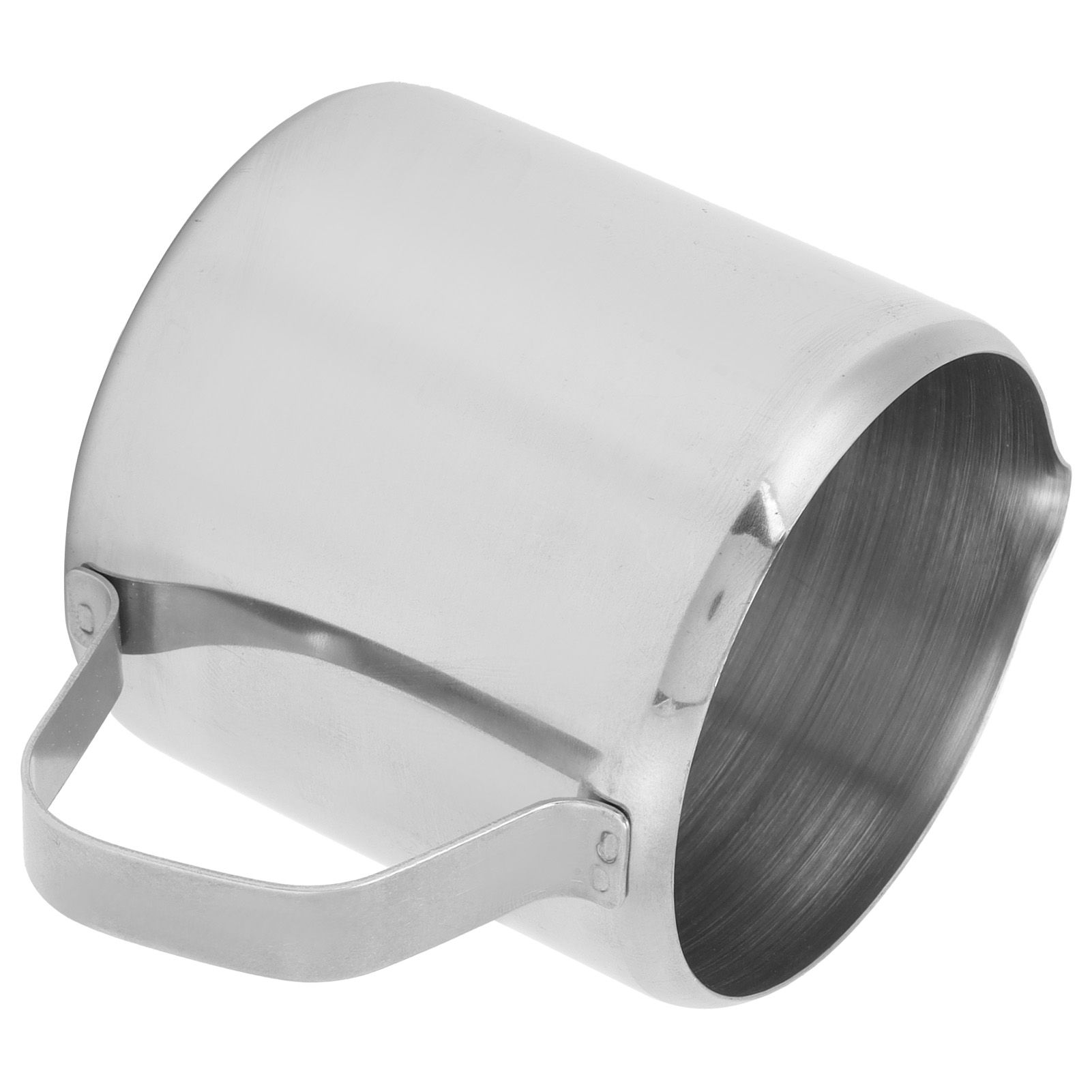 Milk Frothing Pitcher 304 Stainless Steel Straight Body 150ml Food Grade view 9