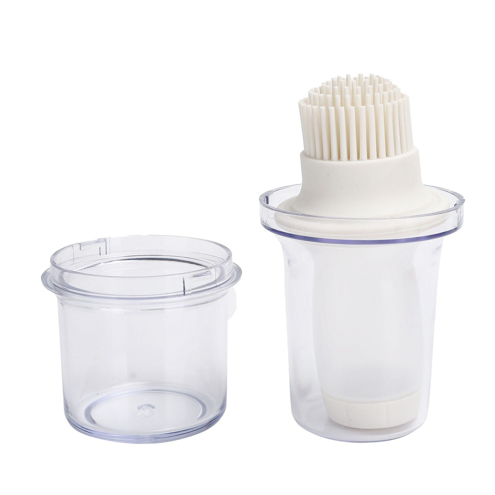 Silicone Barbecue Oil Bottle with Brush and Cover Dustproof Sauce Brush Baking view 3