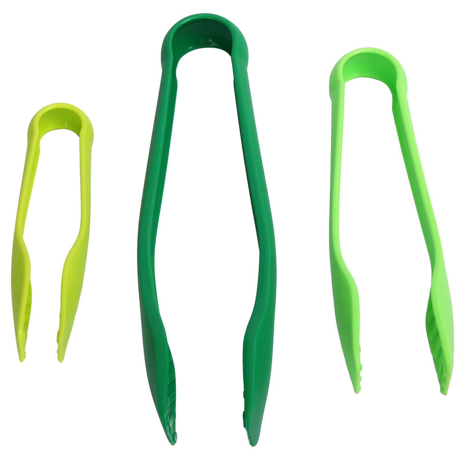 3pcs/set Kitchen Tongs Vegetable Clip Food Grade PP Plastic Food Clip for view 3