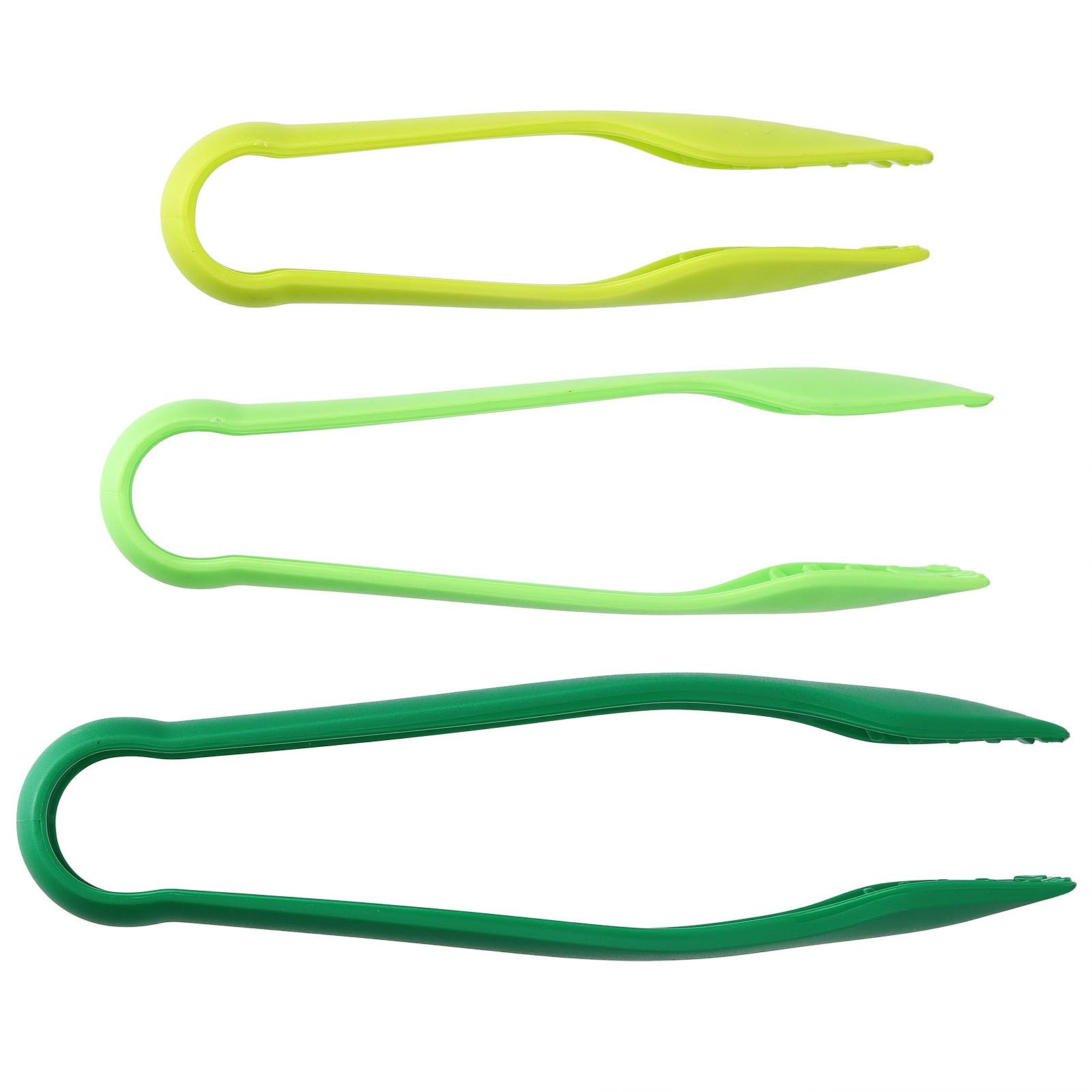 3pcs/set Kitchen Tongs Vegetable Clip Food Grade PP Plastic Food Clip for view 7