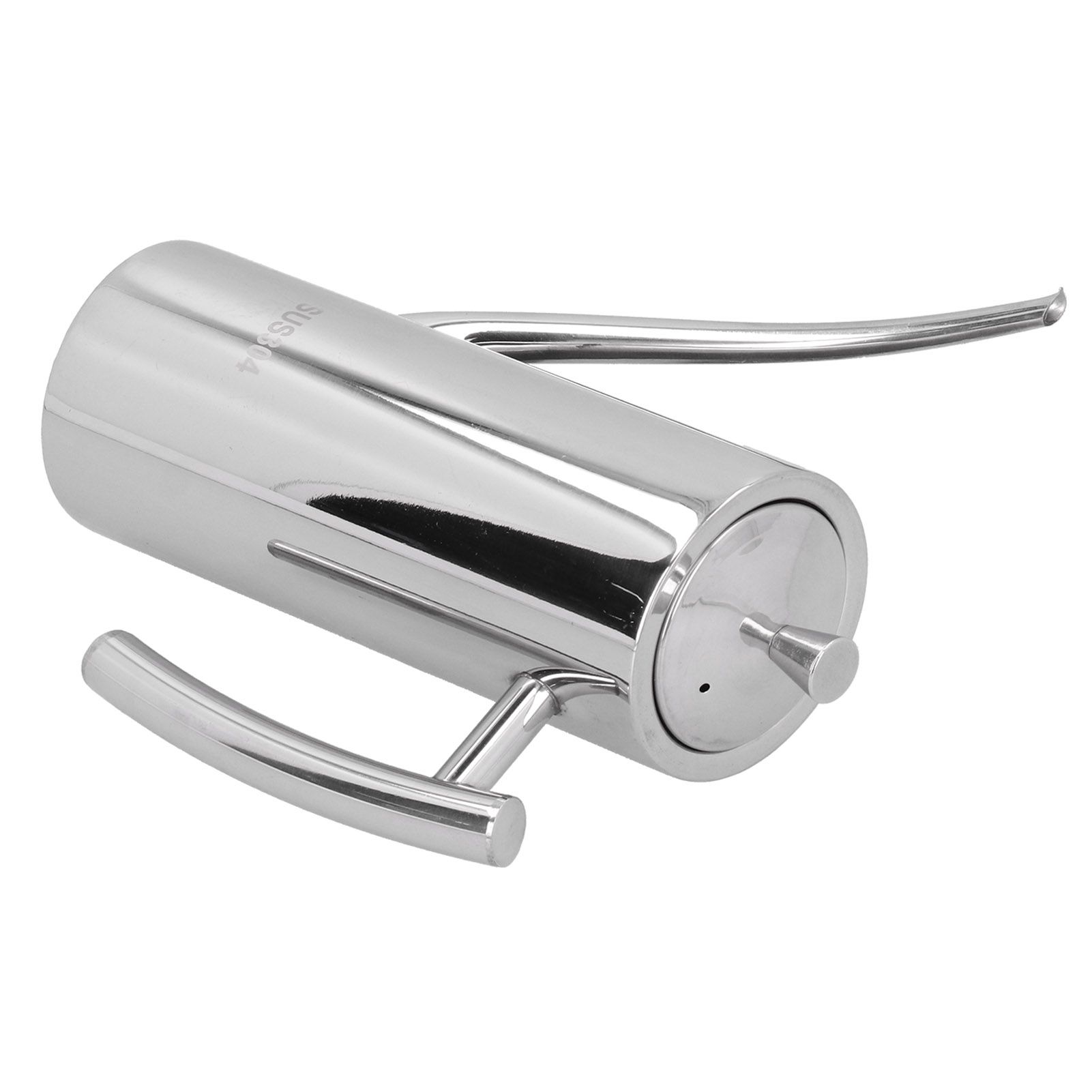 304 Stainless Steel Oil Pot Non Drip Leakproof Oil Can Dispenser Bottle for view 7