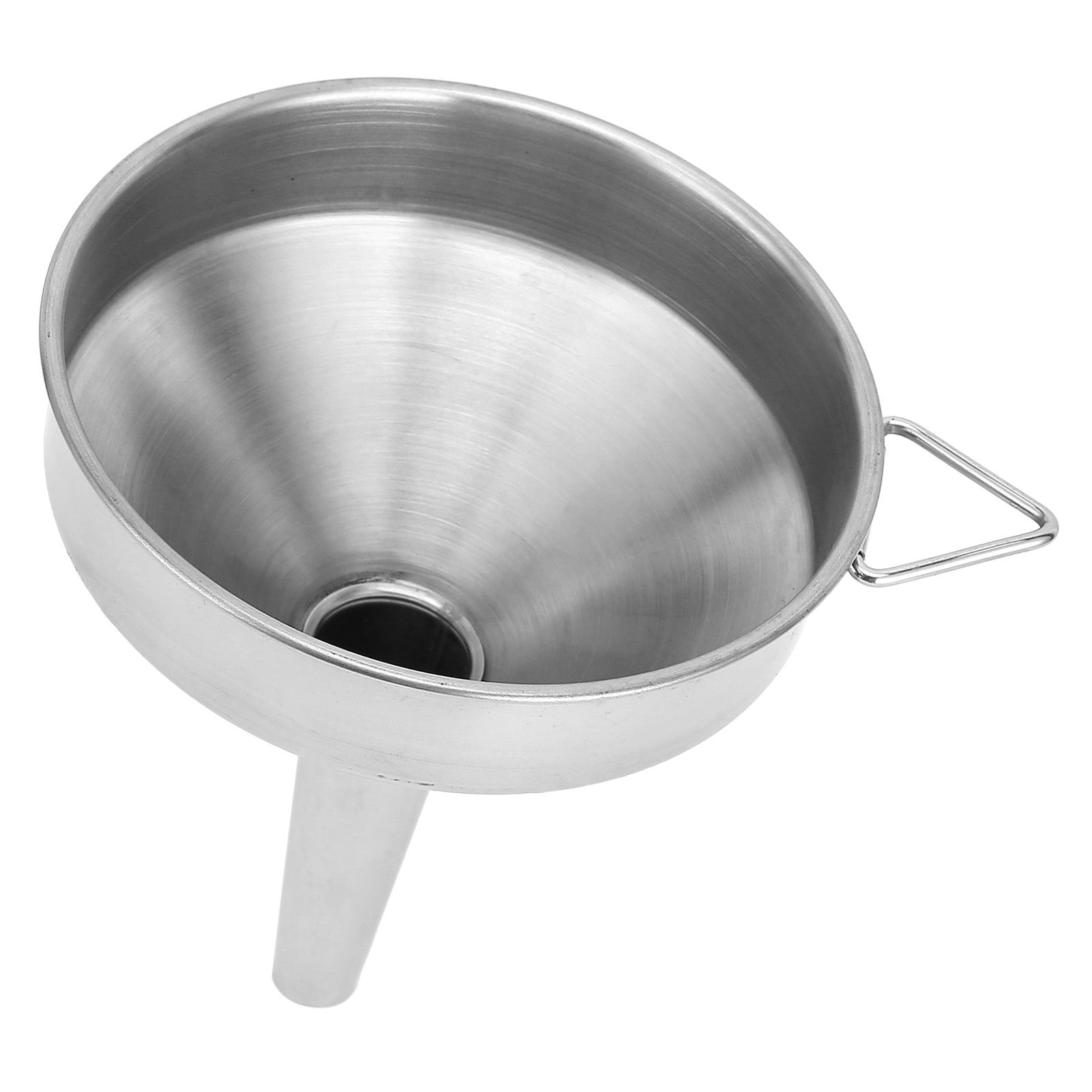 Stainless Steel Funnel Thickened Kitchen Funnel for Transferring of Liquid Dry