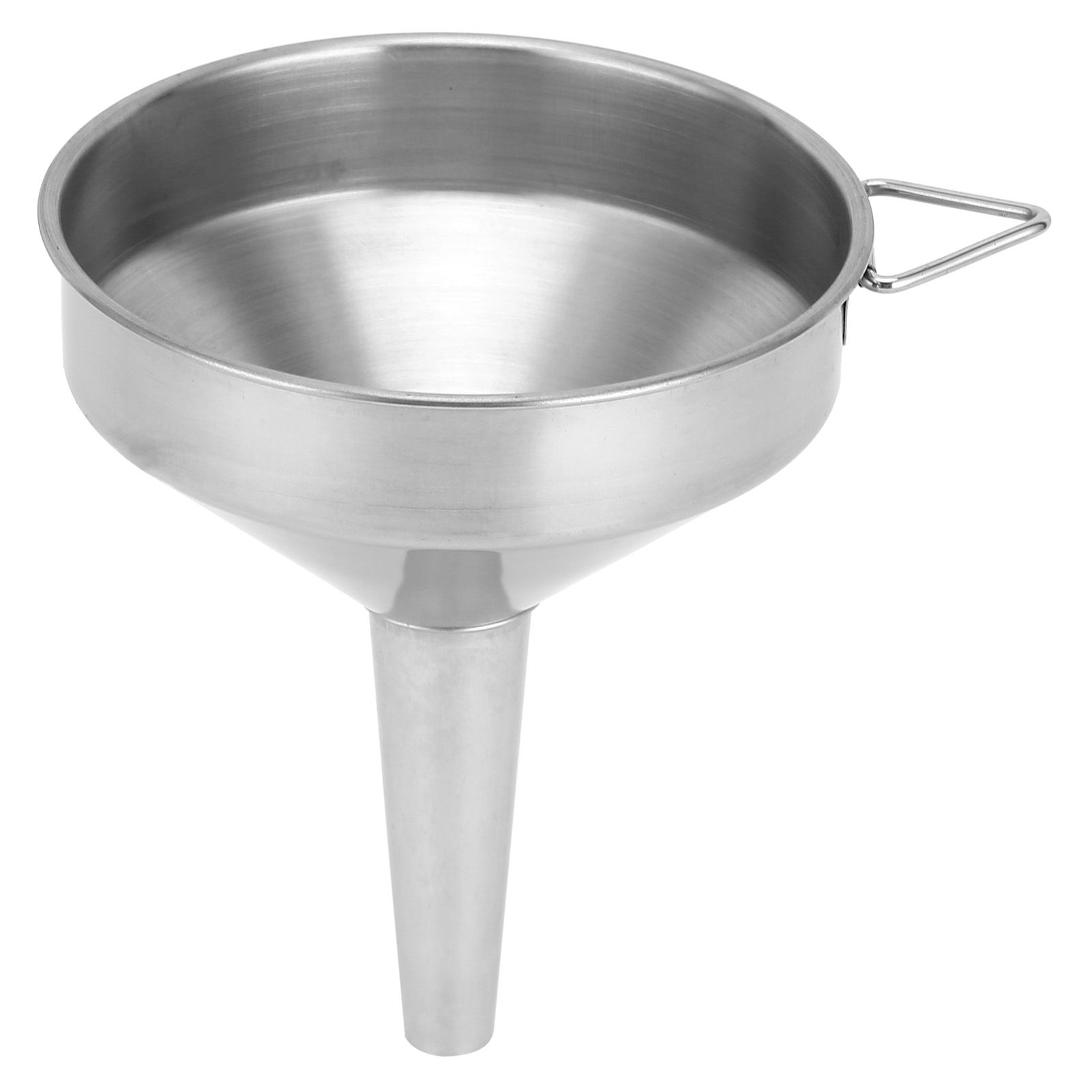 Stainless Steel Funnel Thickened Kitchen Funnel for Transferring of Liquid Dry view 2