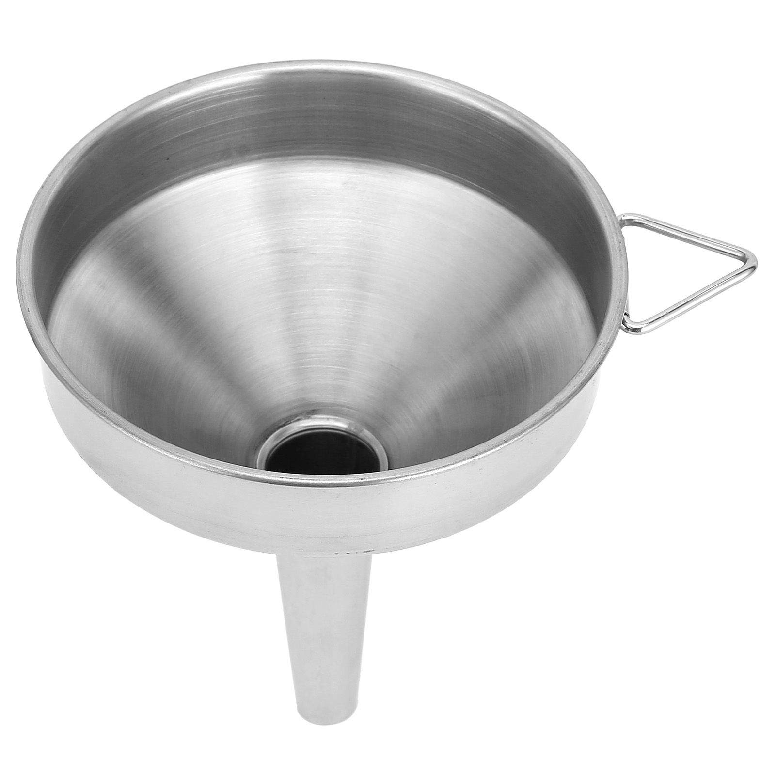 Stainless Steel Funnel Thickened Kitchen Funnel for Transferring of Liquid Dry view 7