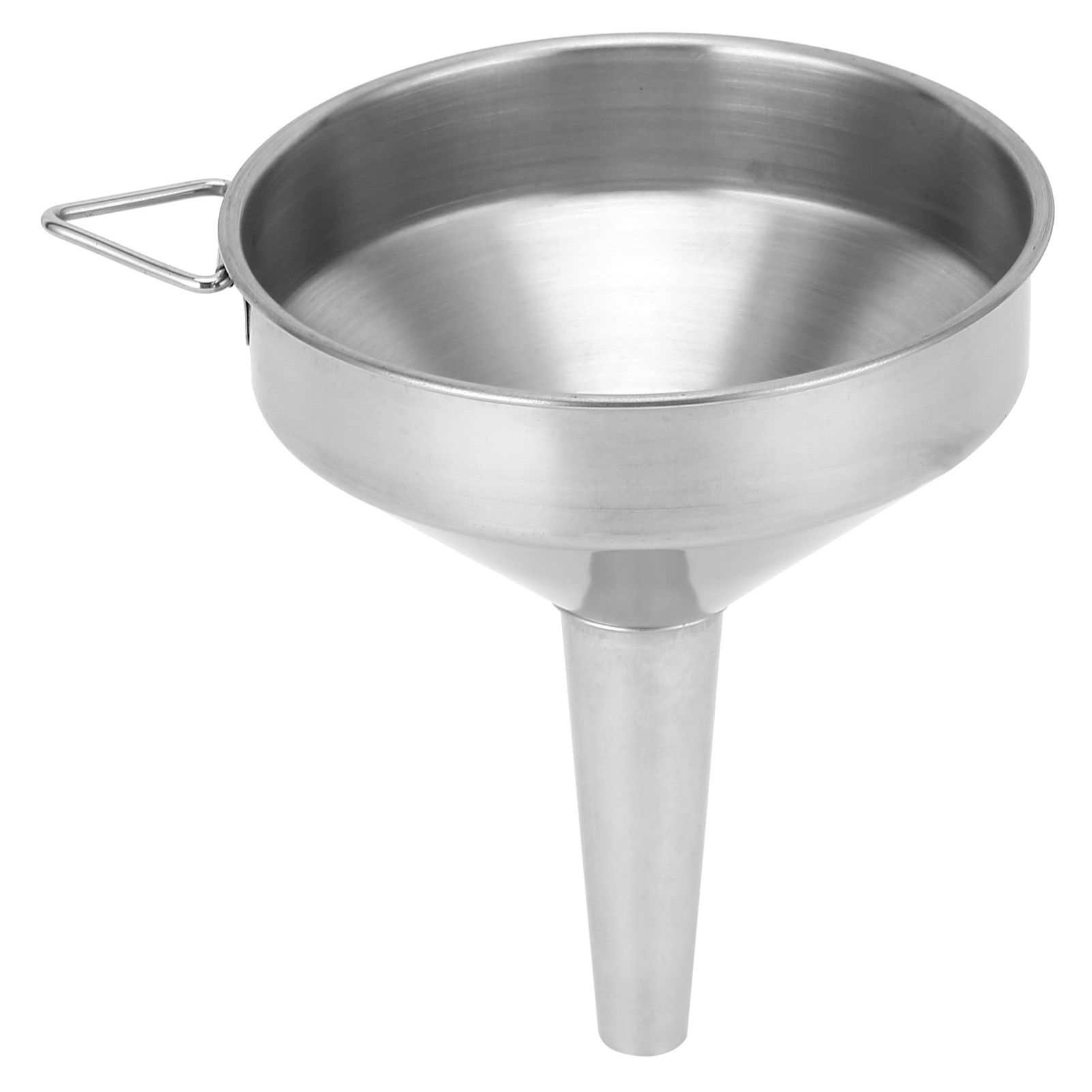 Stainless Steel Funnel Thickened Kitchen Funnel for Transferring of Liquid Dry view 10