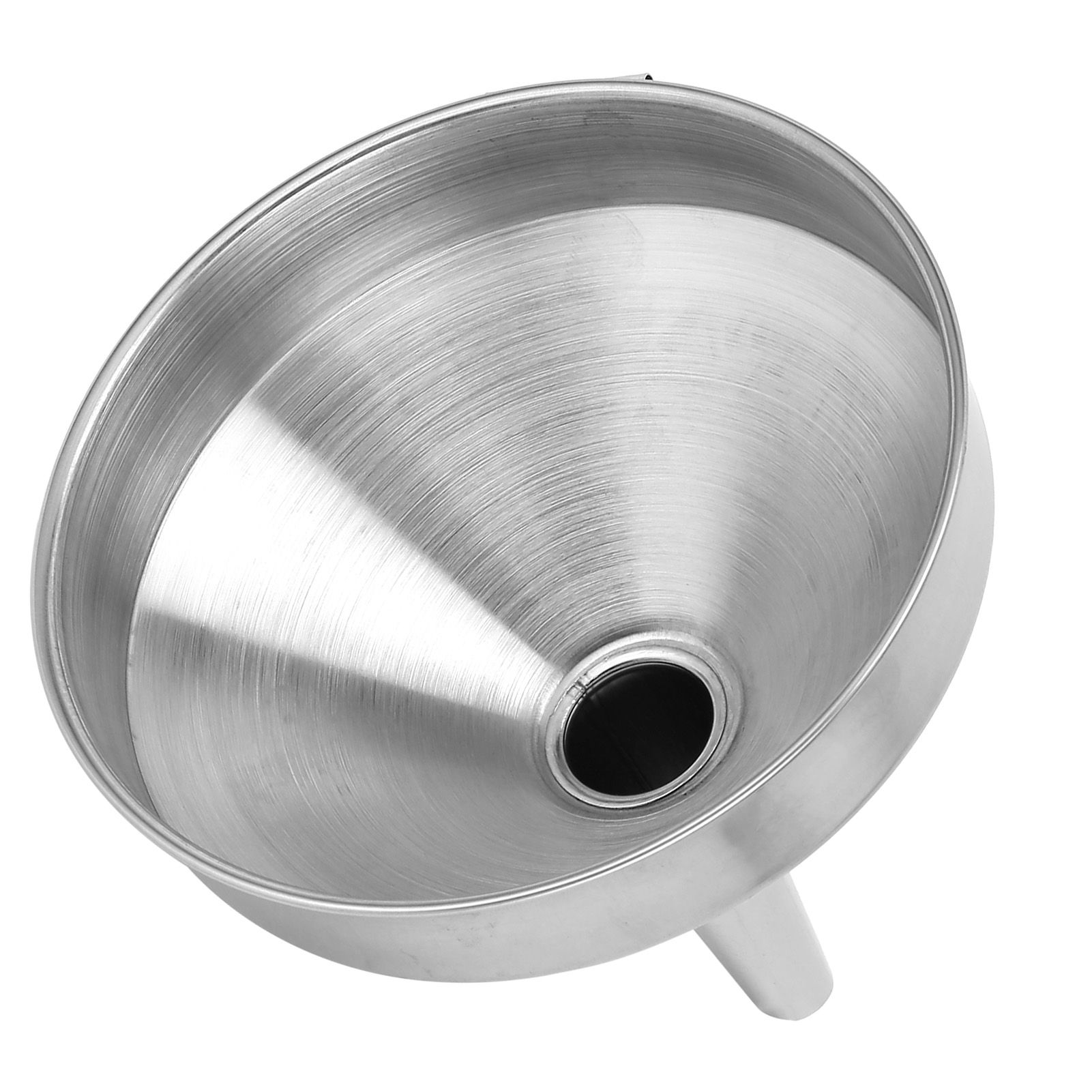 Stainless Steel Funnel Thickened Kitchen Funnel for Transferring of Liquid Dry view 4