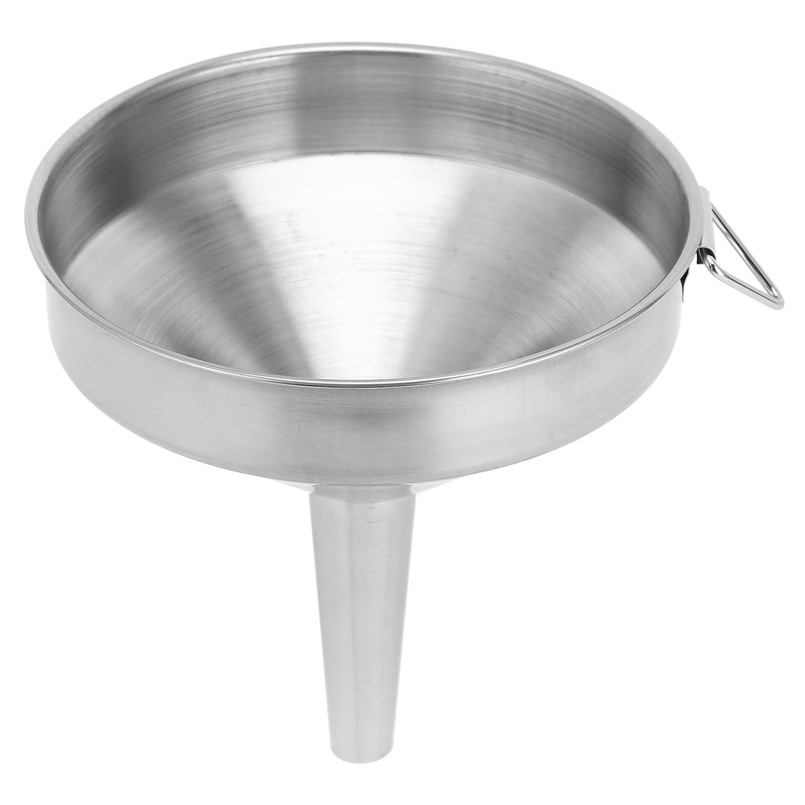 Stainless Steel Funnel Thickened Kitchen Funnel for Transferring of Liquid Dry view 5