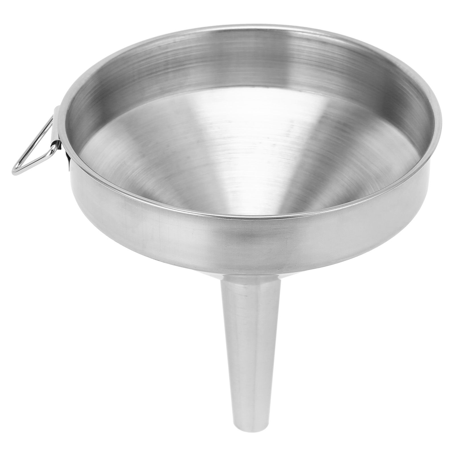 Stainless Steel Funnel Thickened Kitchen Funnel for Transferring of Liquid Dry view 6