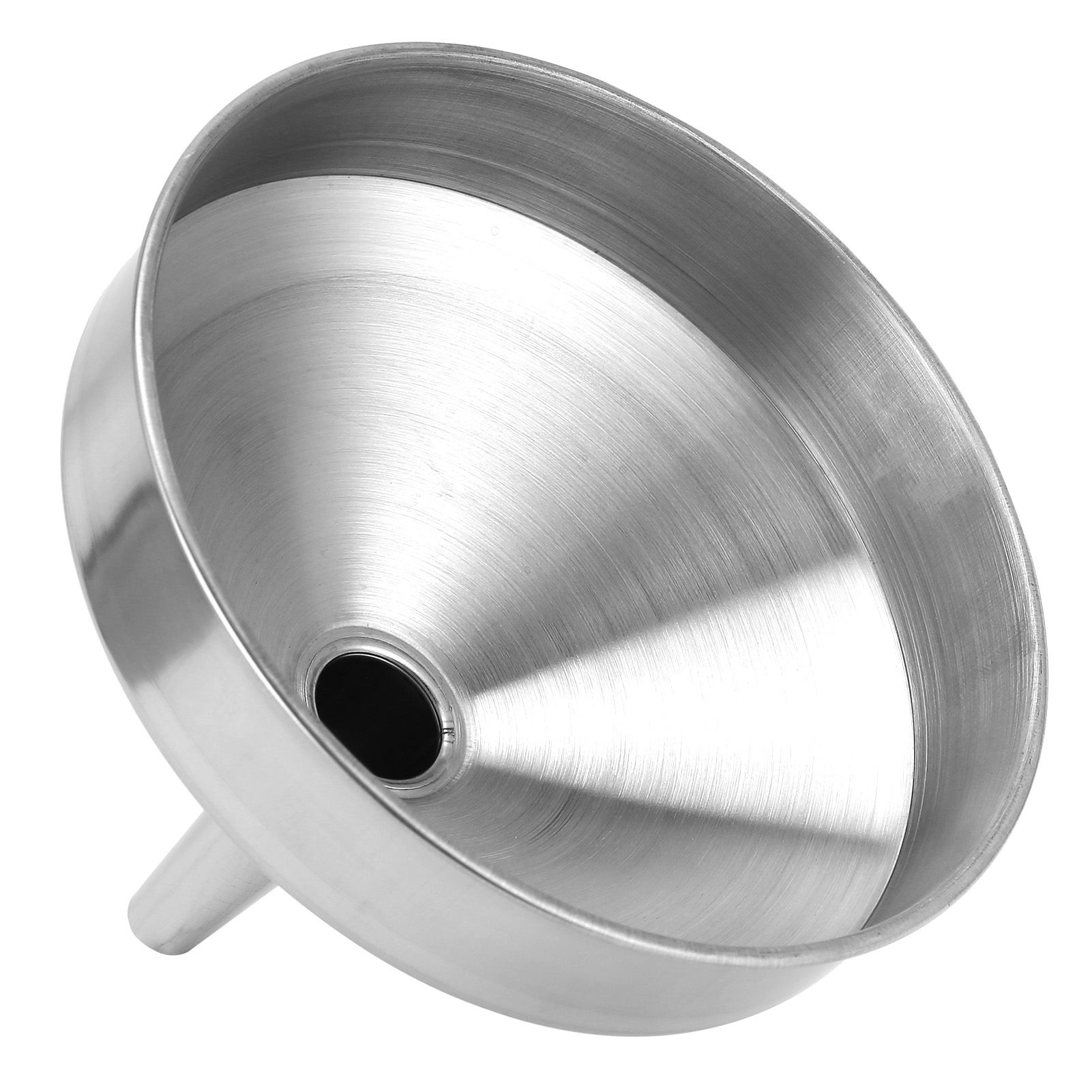 Stainless Steel Funnel Thickened Kitchen Funnel for Transferring of Liquid Dry view 5