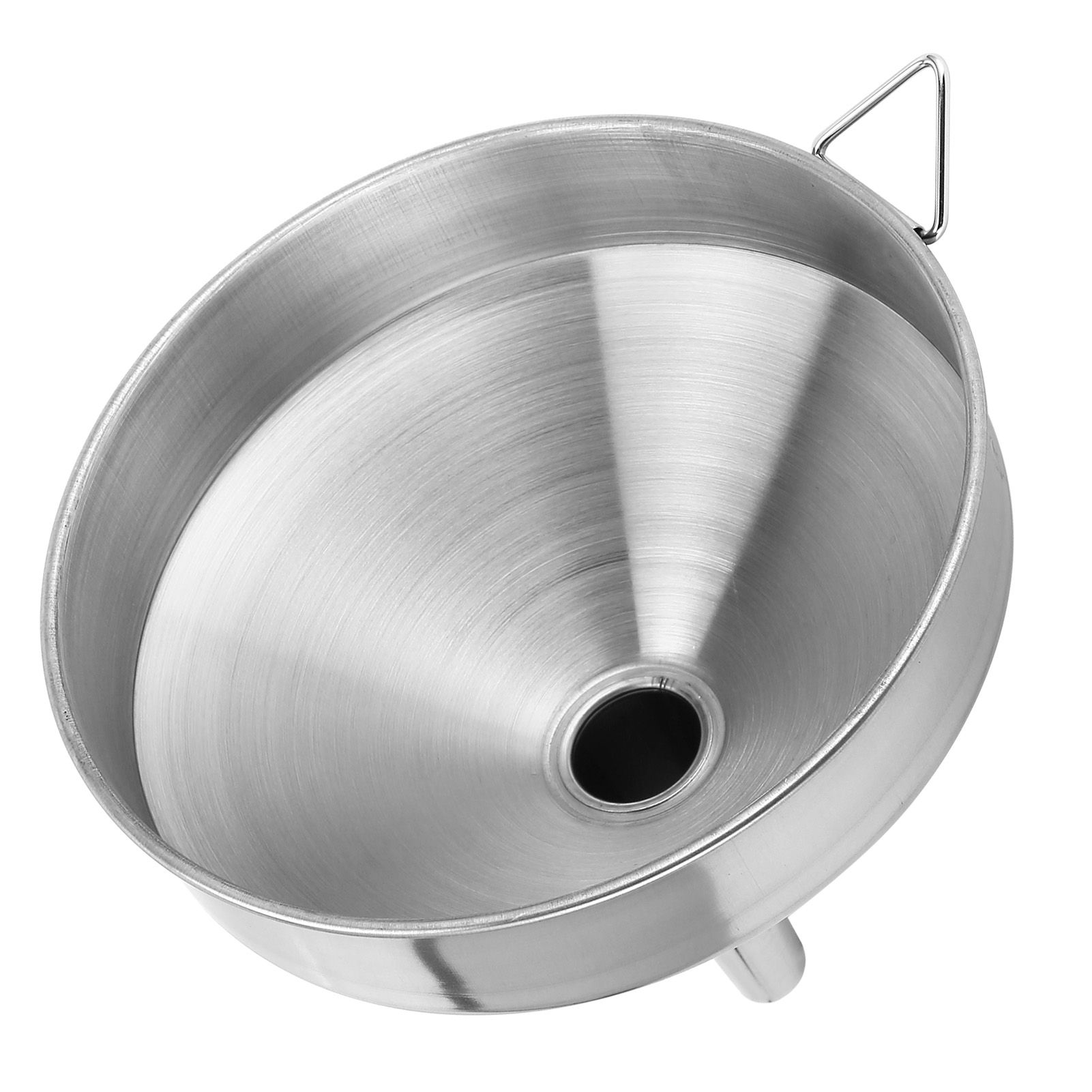 Stainless Steel Funnel Thickened Kitchen Funnel for Transferring of Liquid Dry view 6