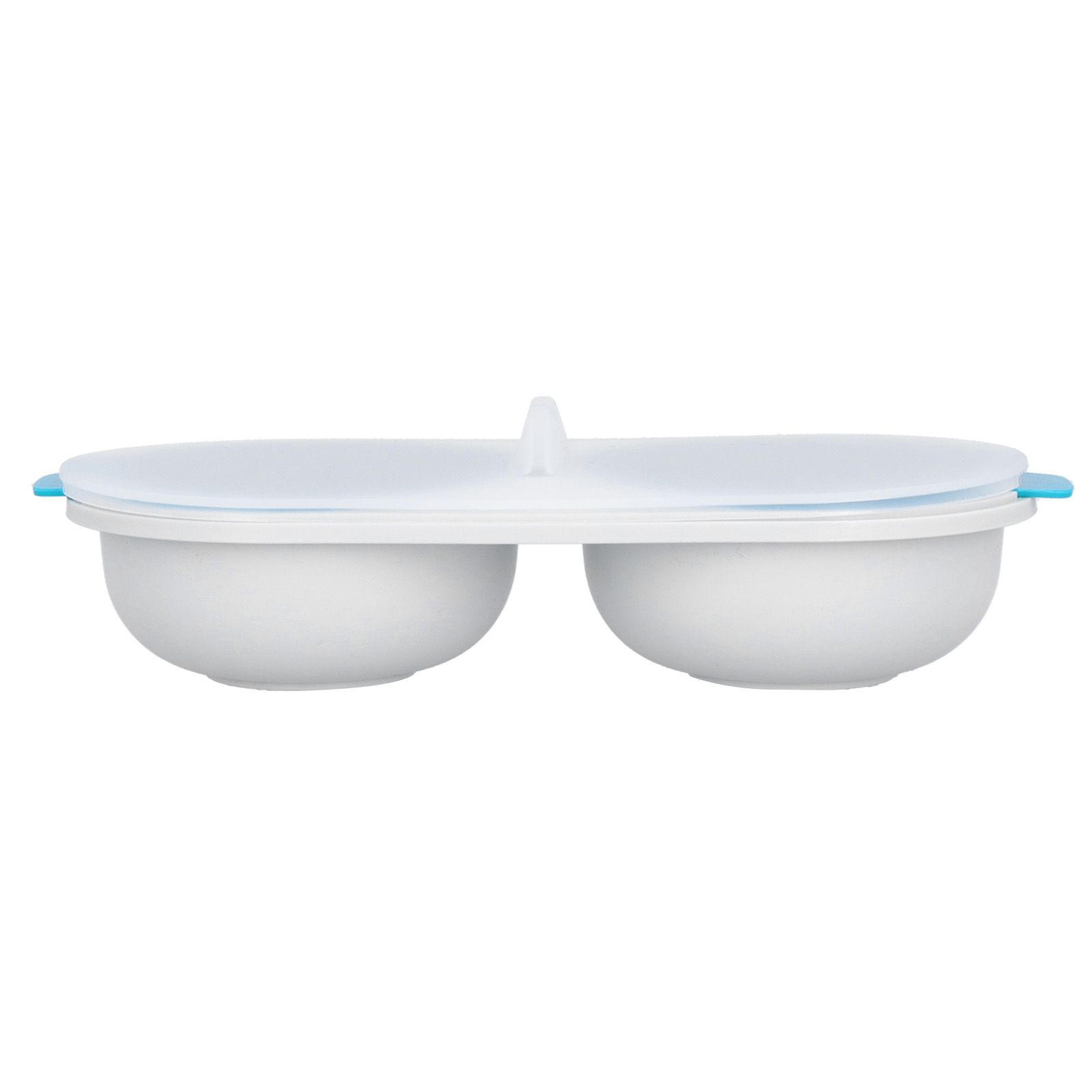 Microwave Egg Poacher Food Grade Double Cup Egg Boiler Cookware Kitchen view 10