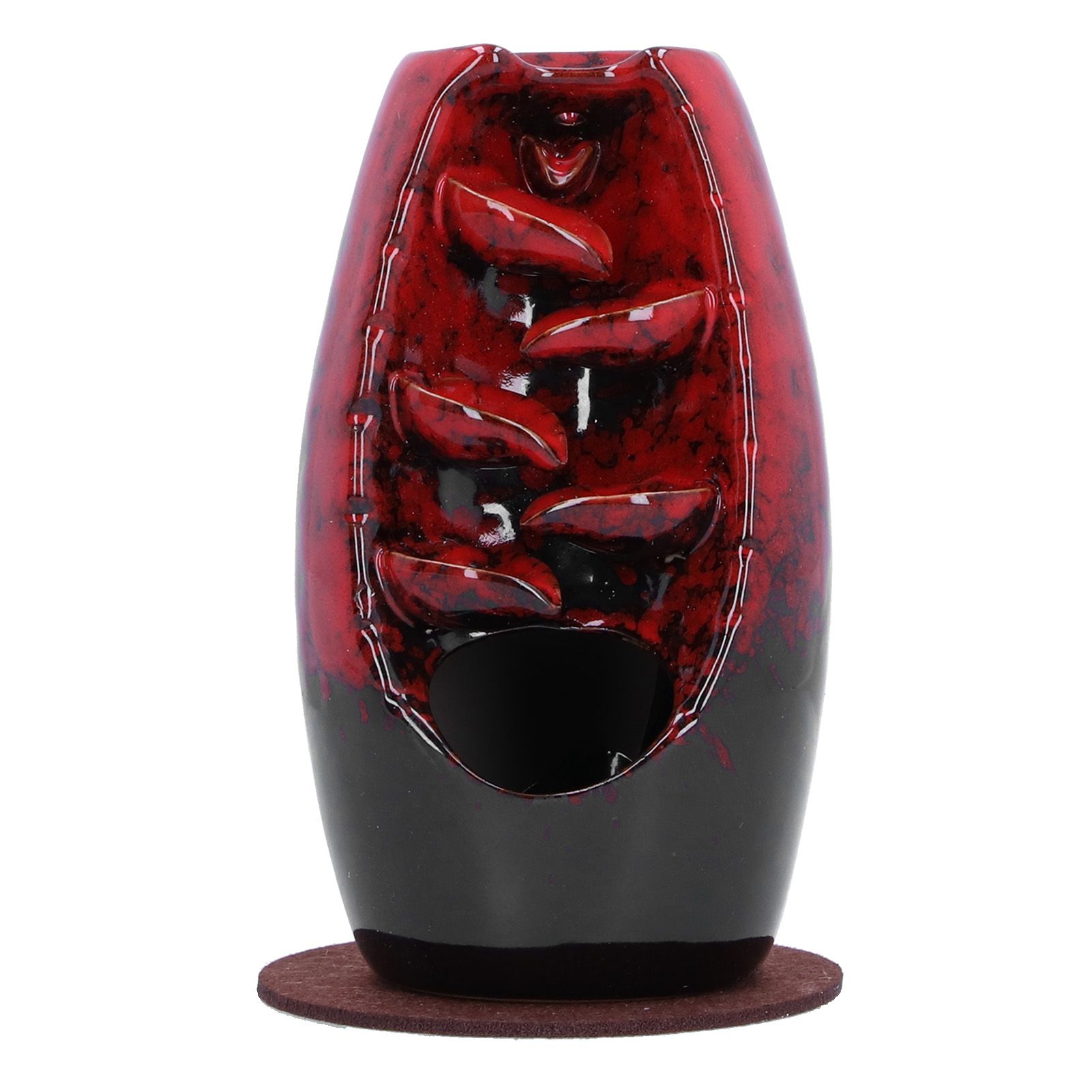 Ceramic Backflow Incense Holder Waterfall Incense Burner Aromatherapy Ornament view 3