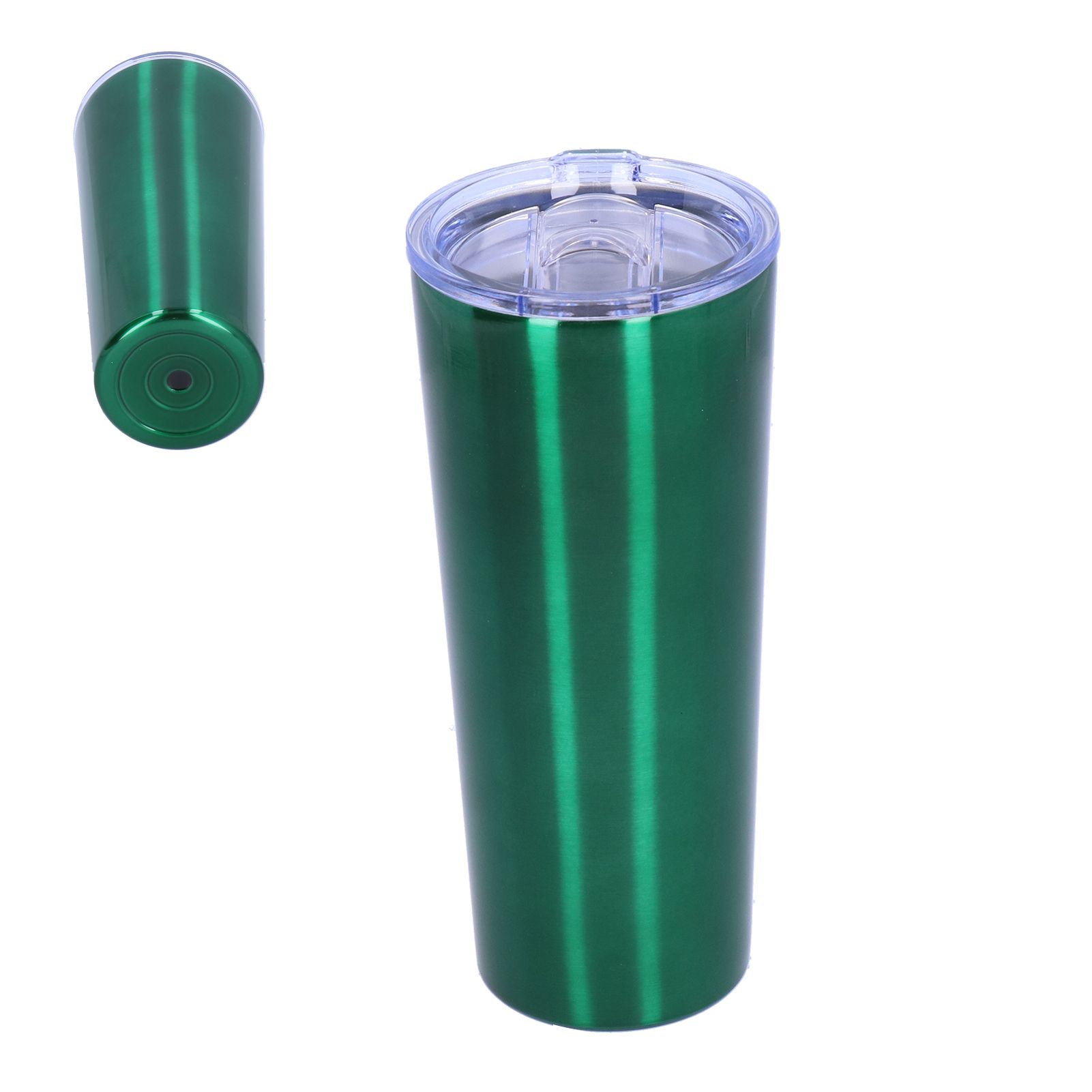 2‑Layer Green Insulation Bottle Stainless Steel Vacuum Bottle for Travel view 9
