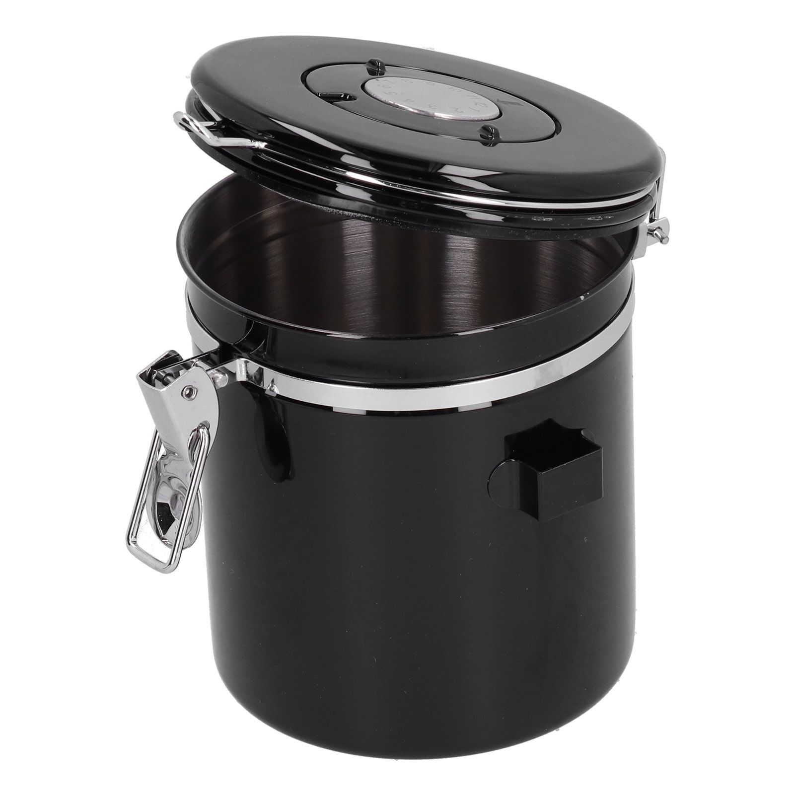 Coffee Beans Sealing Jar Canister Container with Exhaust Valve Spoon for Home view 8