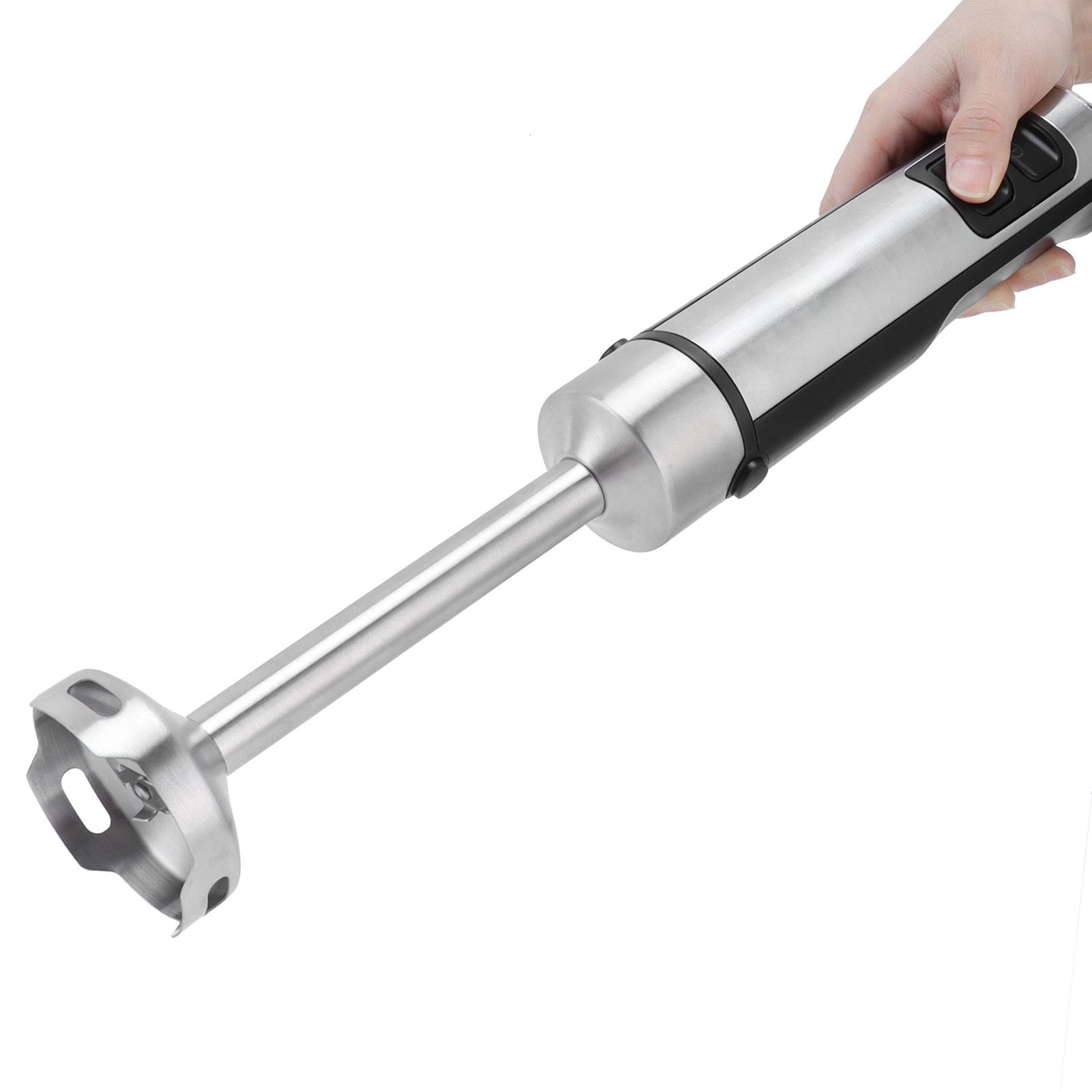 1200W 4in1 Food Mixer Stainless Steel Multifunctional HandHeld Food Blender view 10