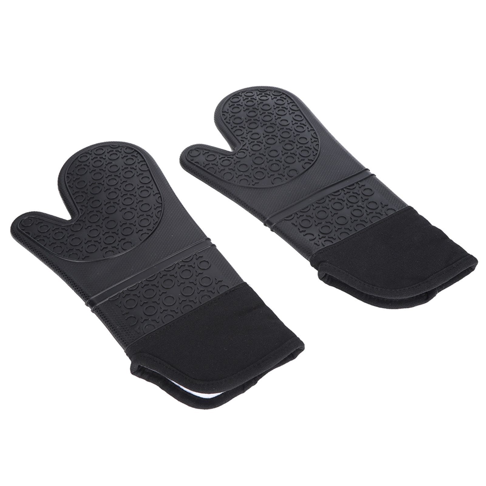 6Pcs/Set Oven Mitts Hand Clip Pot Holder Silicone Heat Insulation Gloves view 3