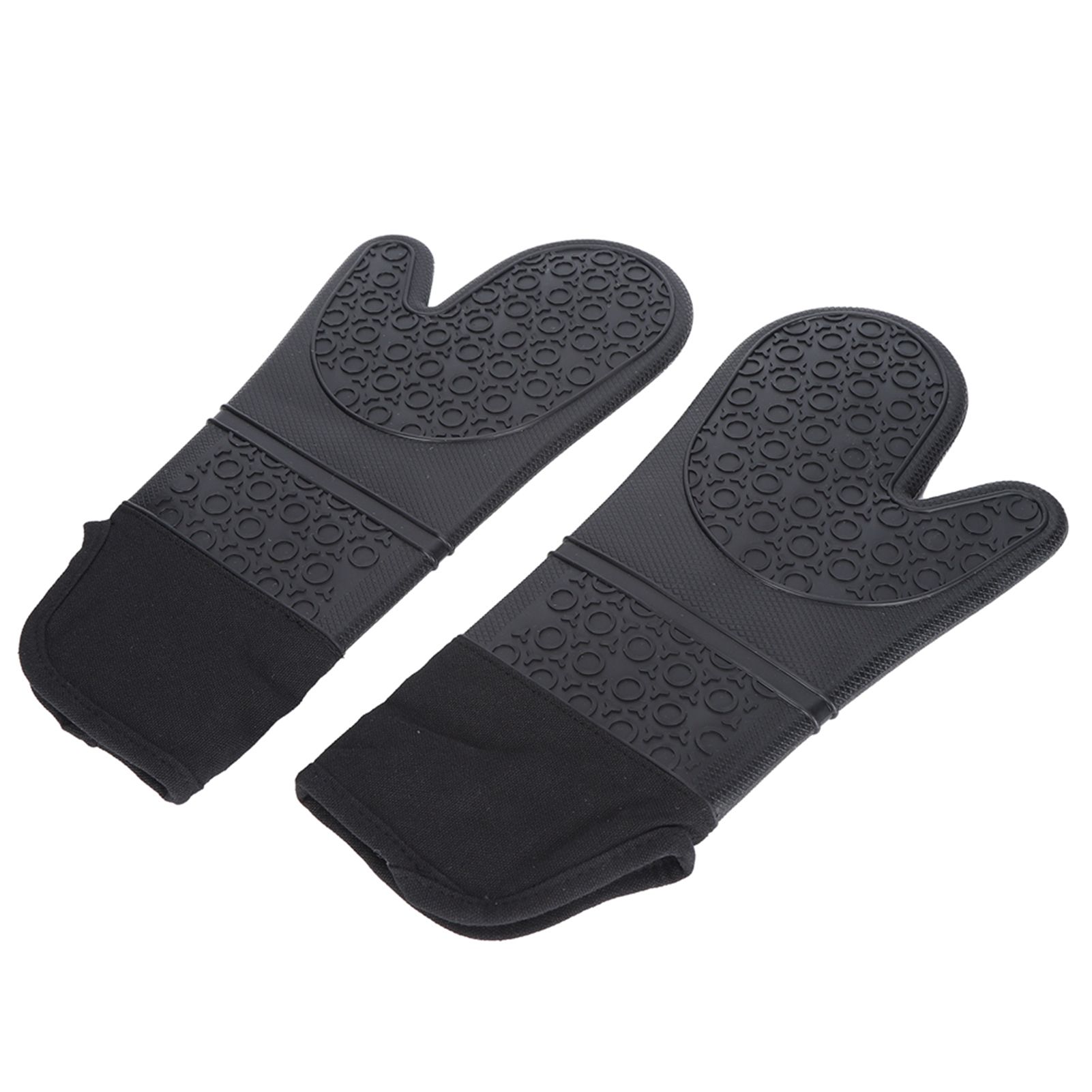 6Pcs/Set Oven Mitts Hand Clip Pot Holder Silicone Heat Insulation Gloves view 4