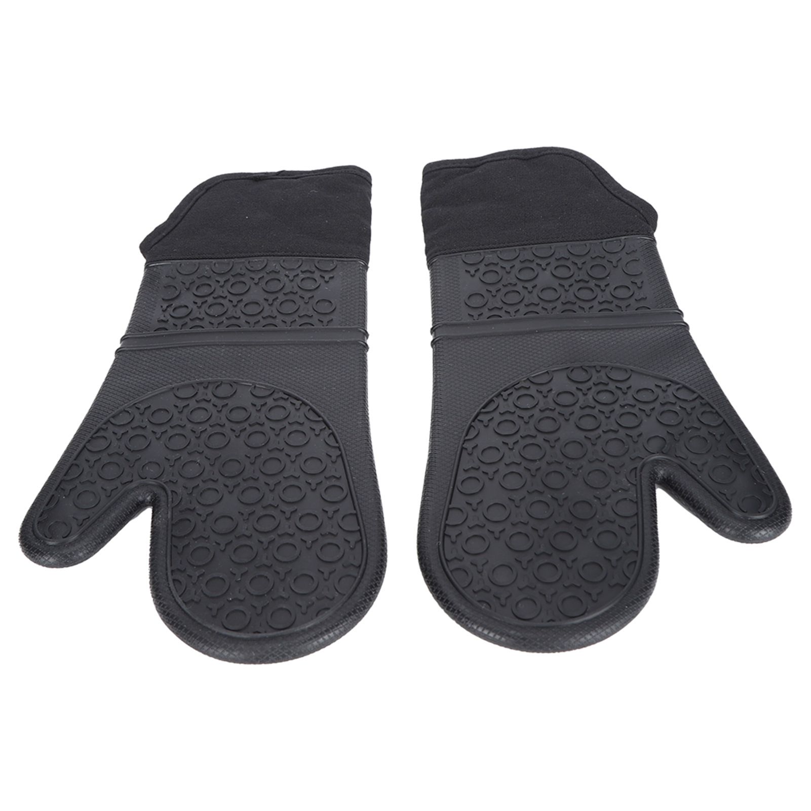 6Pcs/Set Oven Mitts Hand Clip Pot Holder Silicone Heat Insulation Gloves view 6