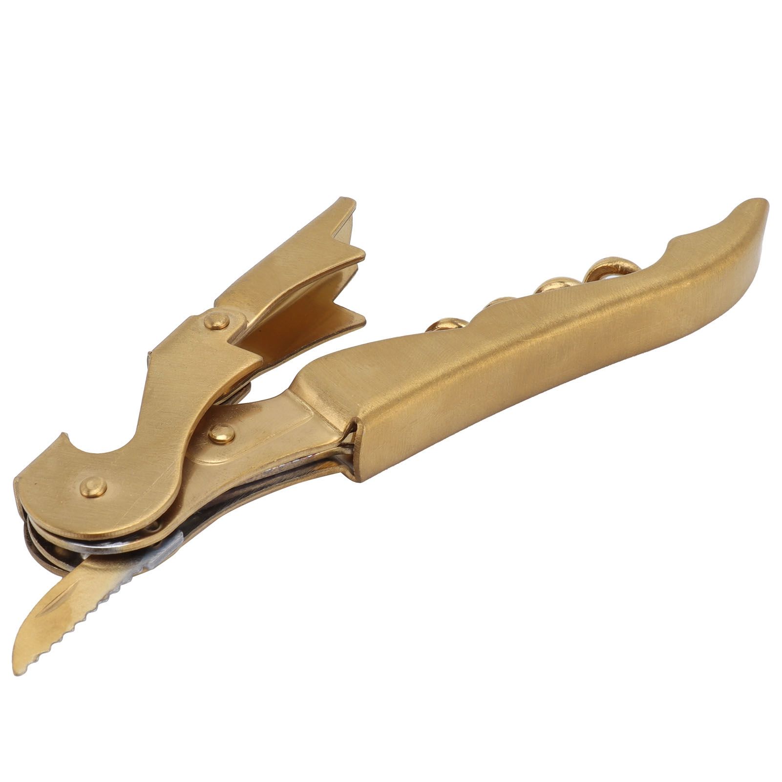 Sea Horse Corkscrew Wine Tool Bottle Opener Knife Stainless Steel Hippocampus view 5