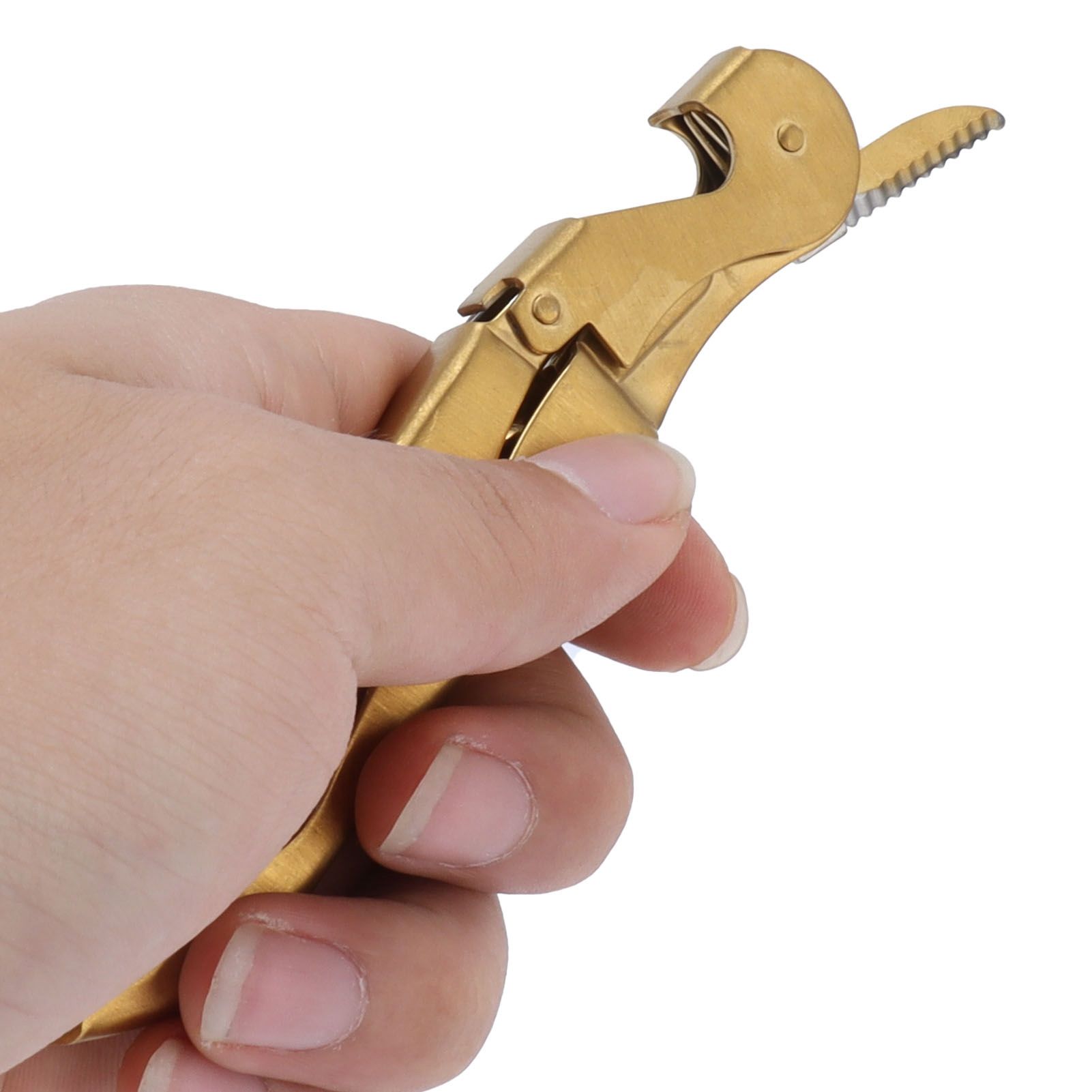 Sea Horse Corkscrew Wine Tool Bottle Opener Knife Stainless Steel Hippocampus view 6