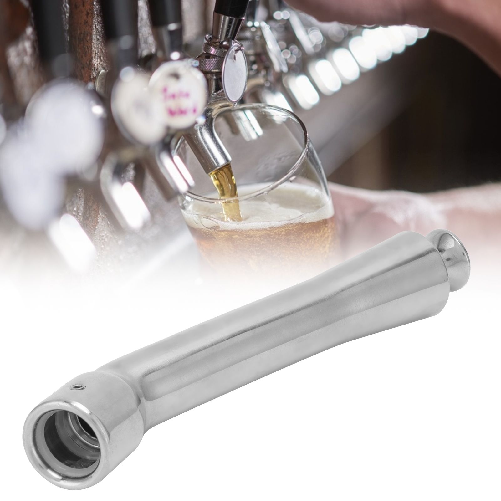 Beer Tap Stainless Steel Draft Beer Foam Reduce Equipment Home Beer Brewing view 11