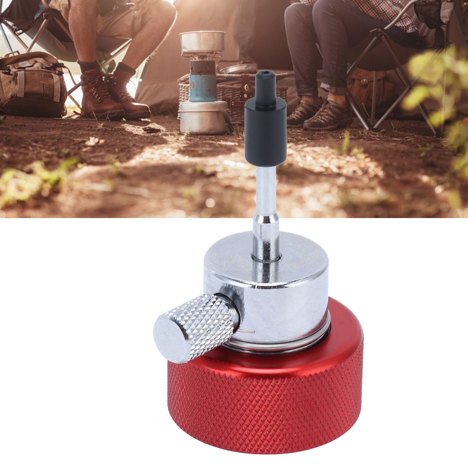 Propane Filling Adapter Aluminum Alloy Thread Gas Charging Connector with view 11