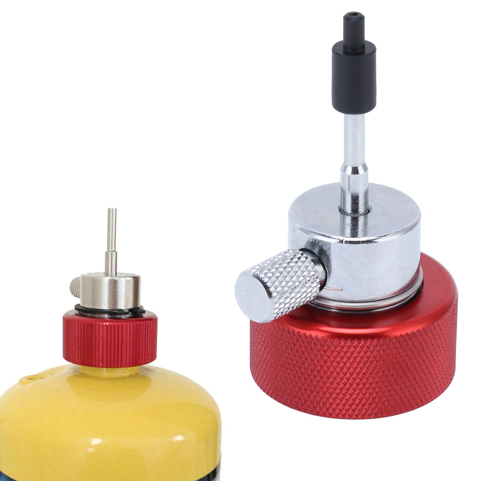 Propane Filling Adapter Aluminum Alloy Thread Gas Charging Connector with view 12