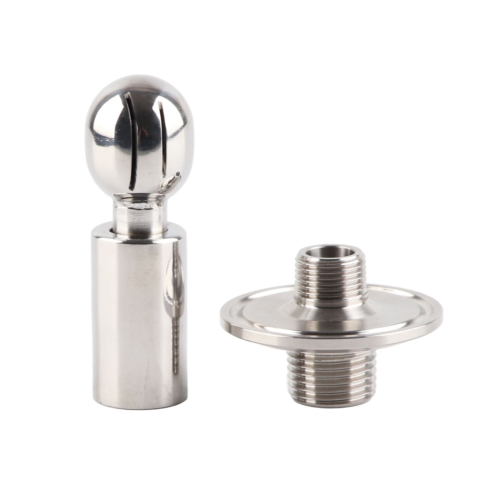 1.5in TC X 1/2in MNPT Micro Rotary Spray Ball CIP Tank Cleaning Ball Brewing view 2