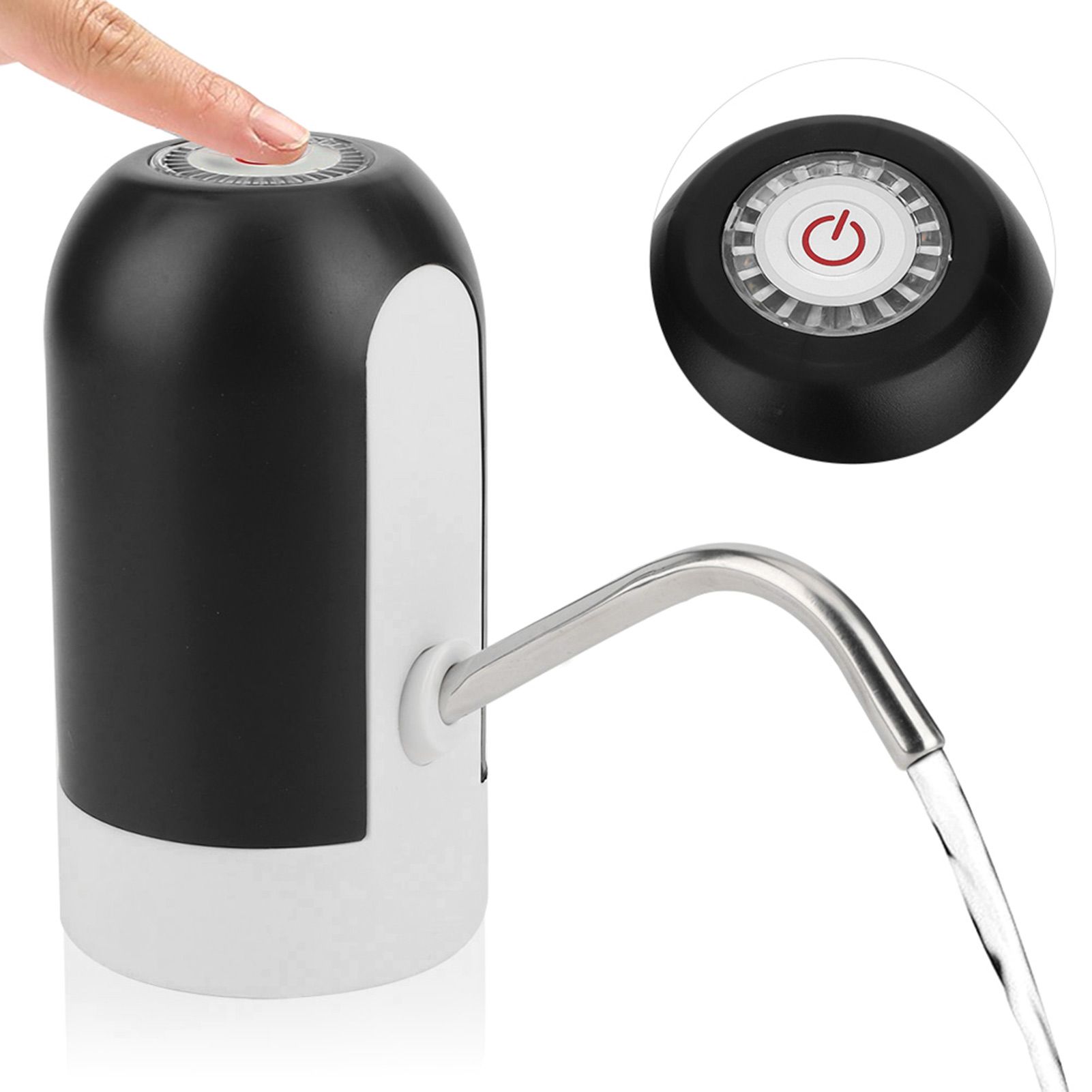 Bottled Water Dispenser Universal USB Charging Electric Water Bottle Pump for view 11