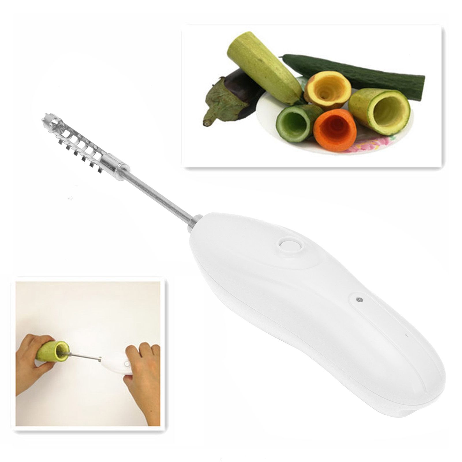 Multifunctional Scale Scraper Seafood Descaler Replaceable Blade Electric view 11