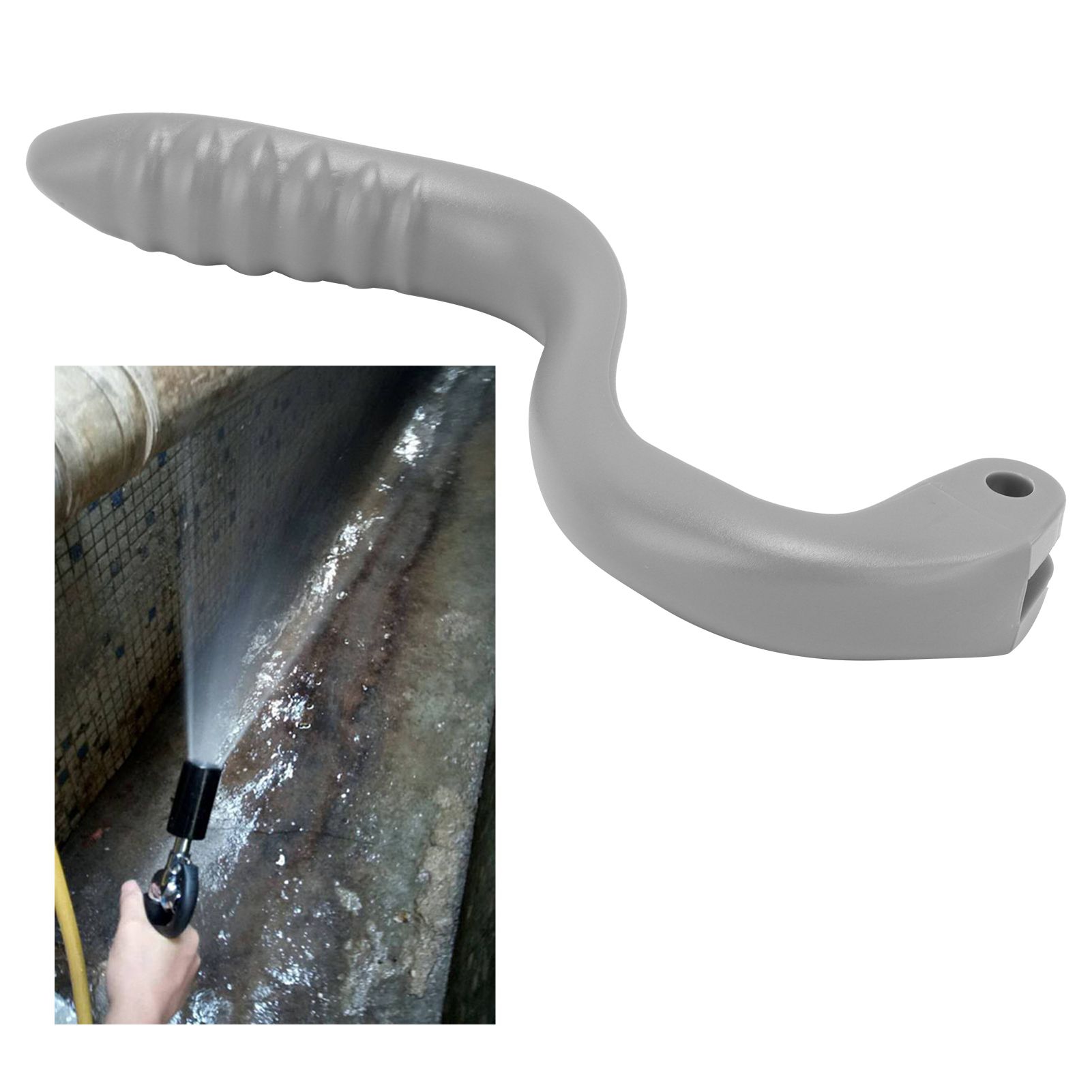 14cm S Shape Commercial Faucet Handle HighPressure Shower Nozzle Handle for view 12