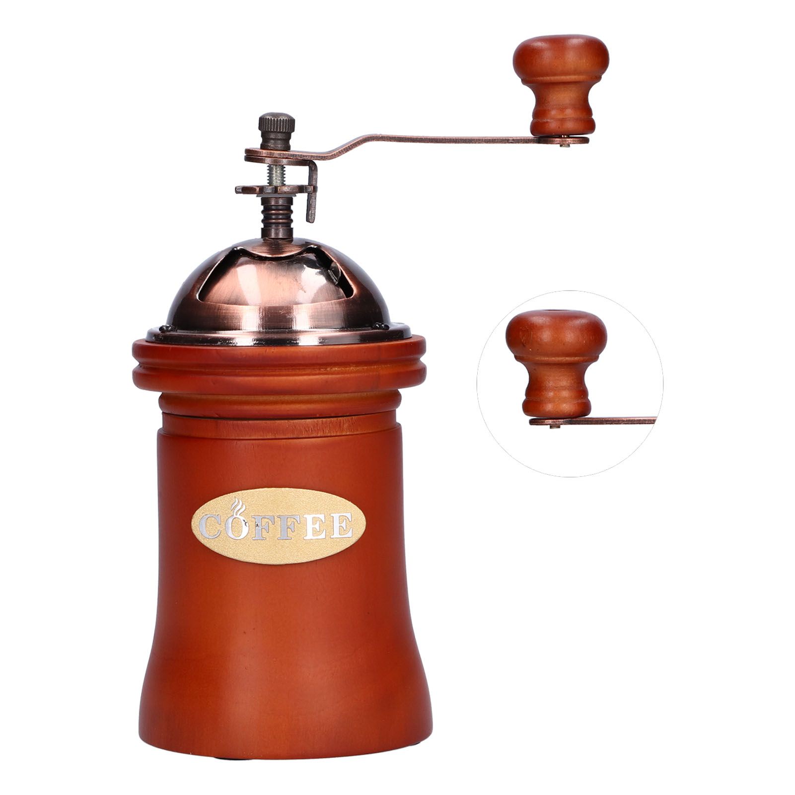 Postbox Shape Coffee Grinder Household Manual Coffee Mill for Home Restaurant view 5