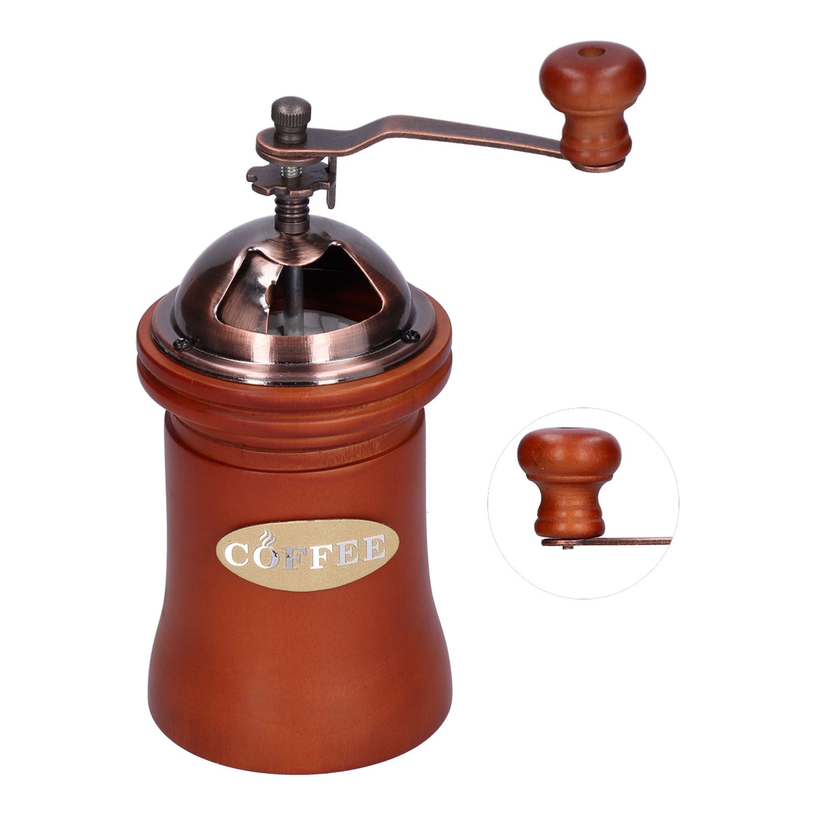 Postbox Shape Coffee Grinder Household Manual Coffee Mill for Home Restaurant view 7